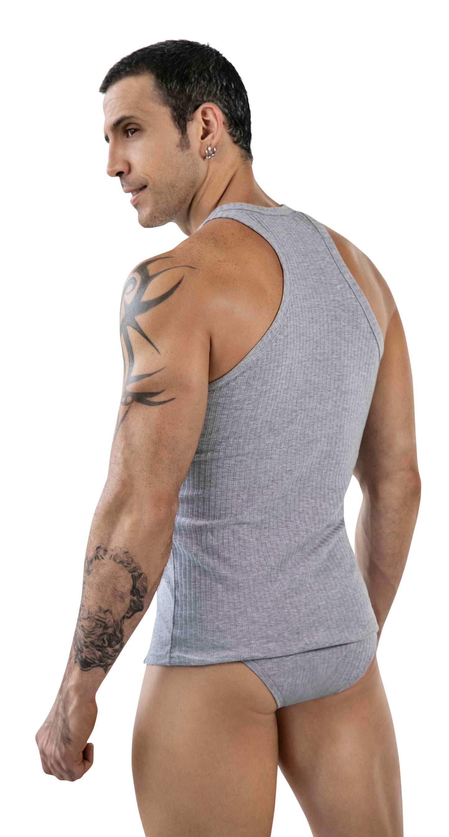CAMISILLA MANTRA TANK-TOP GRIS