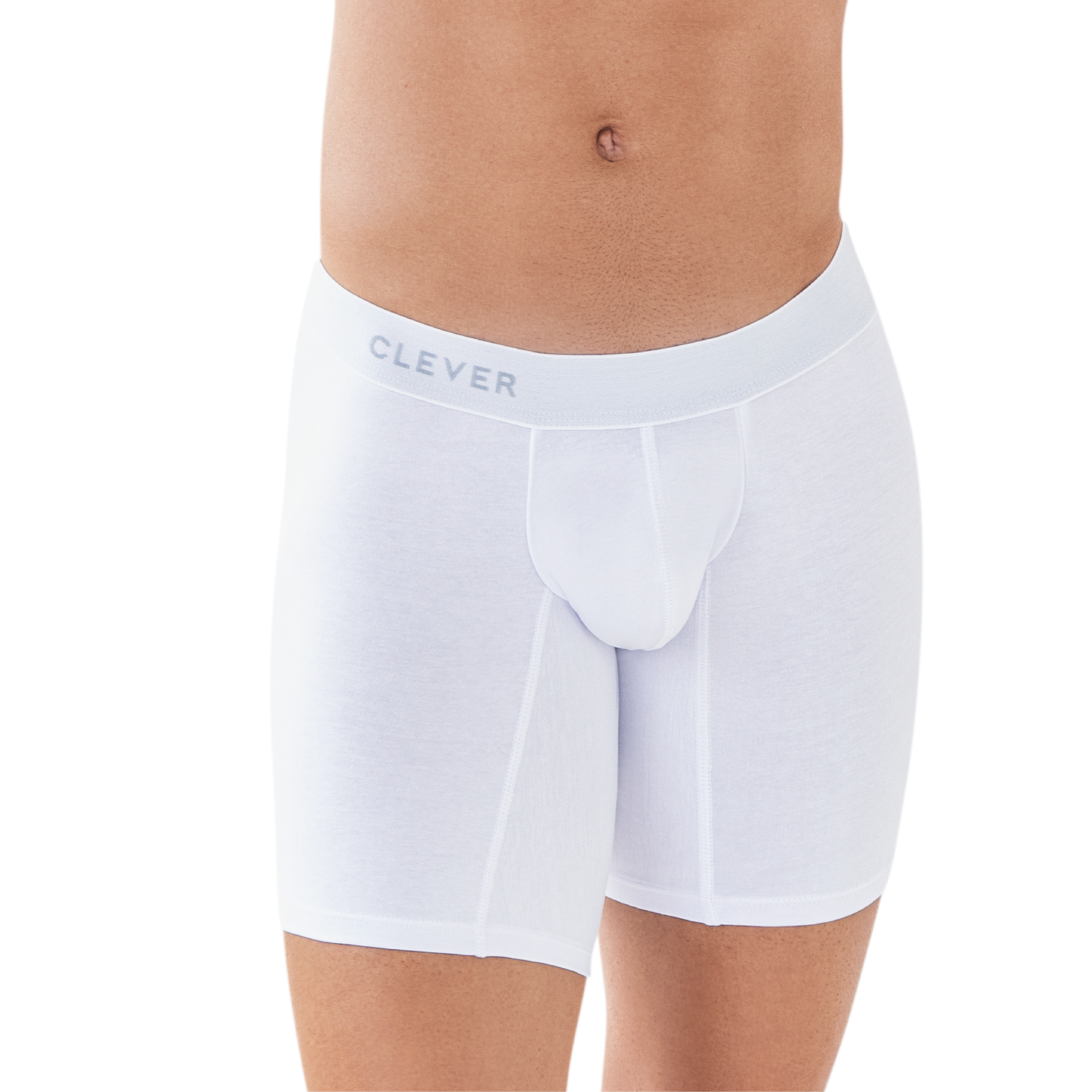 LONG BOXER SHORTS IN CARIBBEAN COTTON