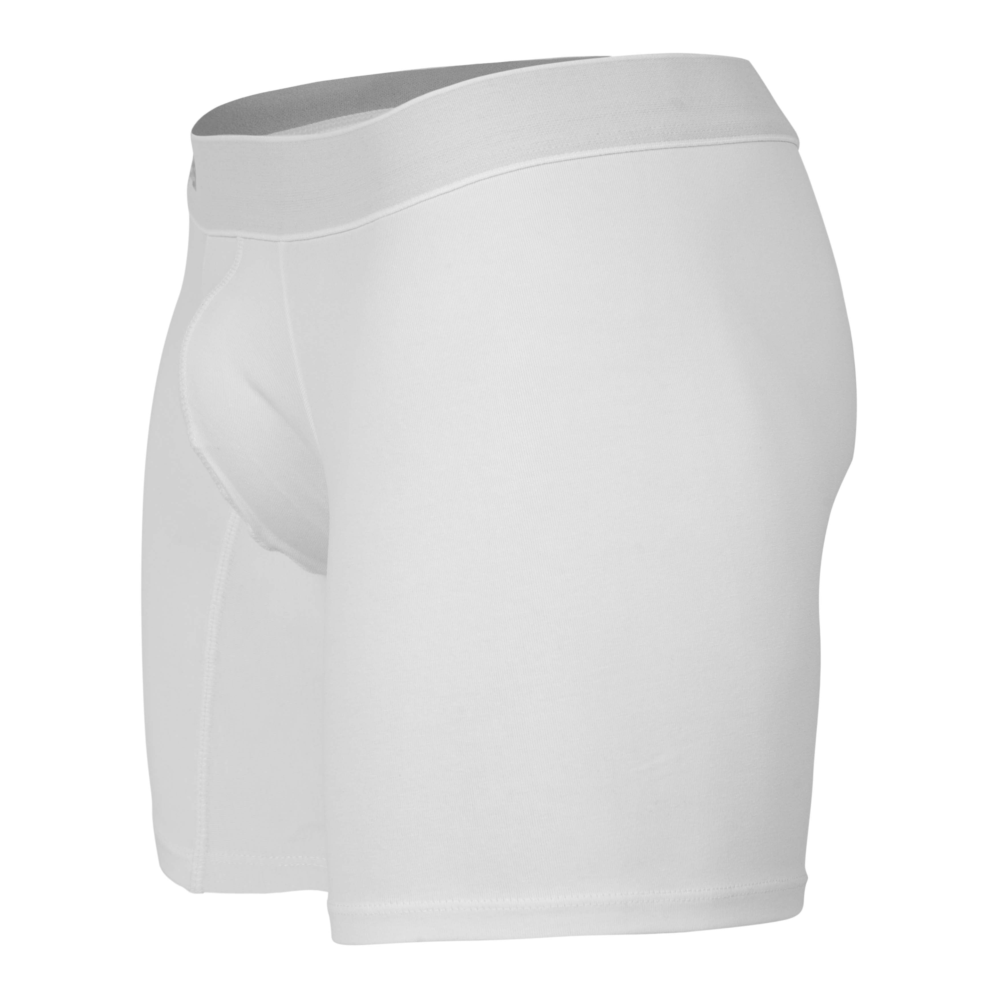LONG BOXER SHORTS IN CARIBBEAN COTTON