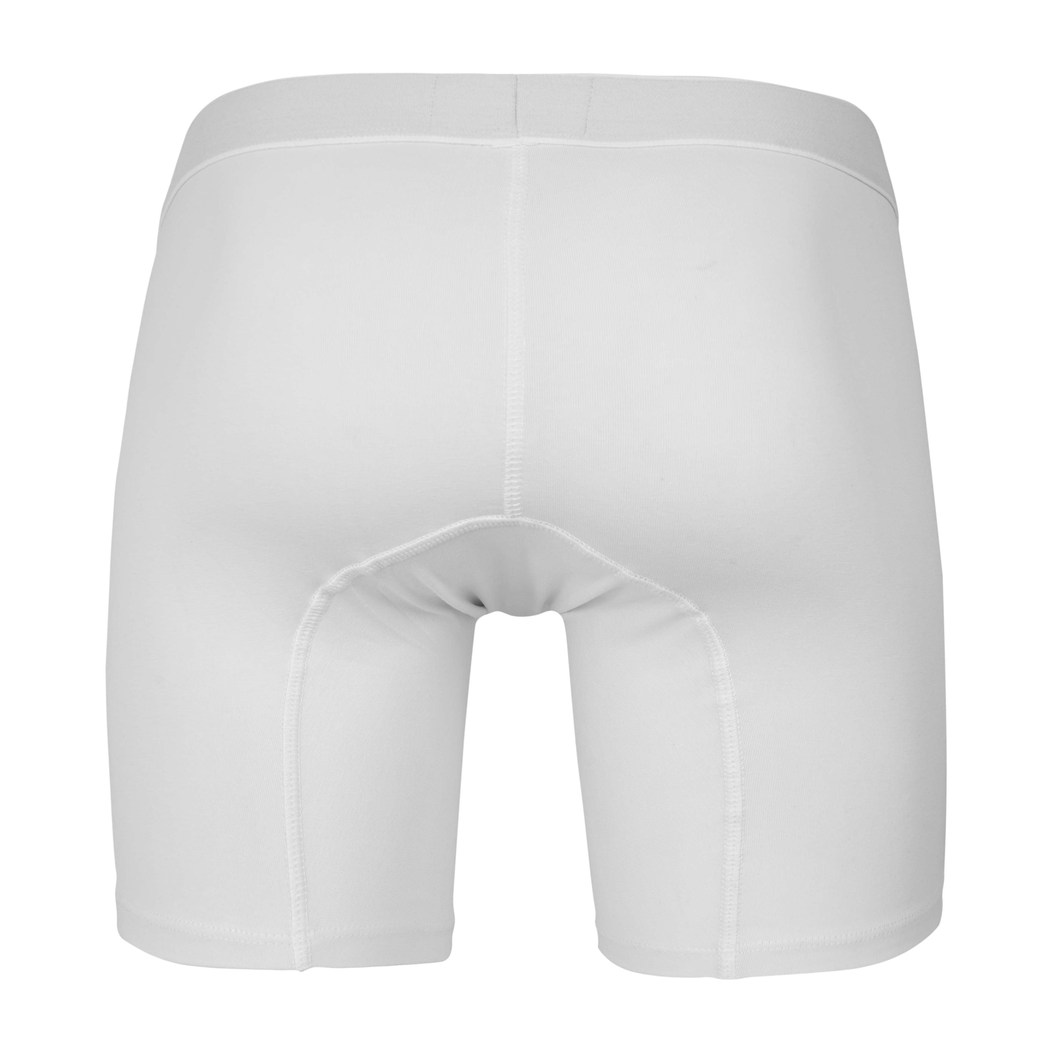 LONG BOXER SHORTS IN CARIBBEAN COTTON