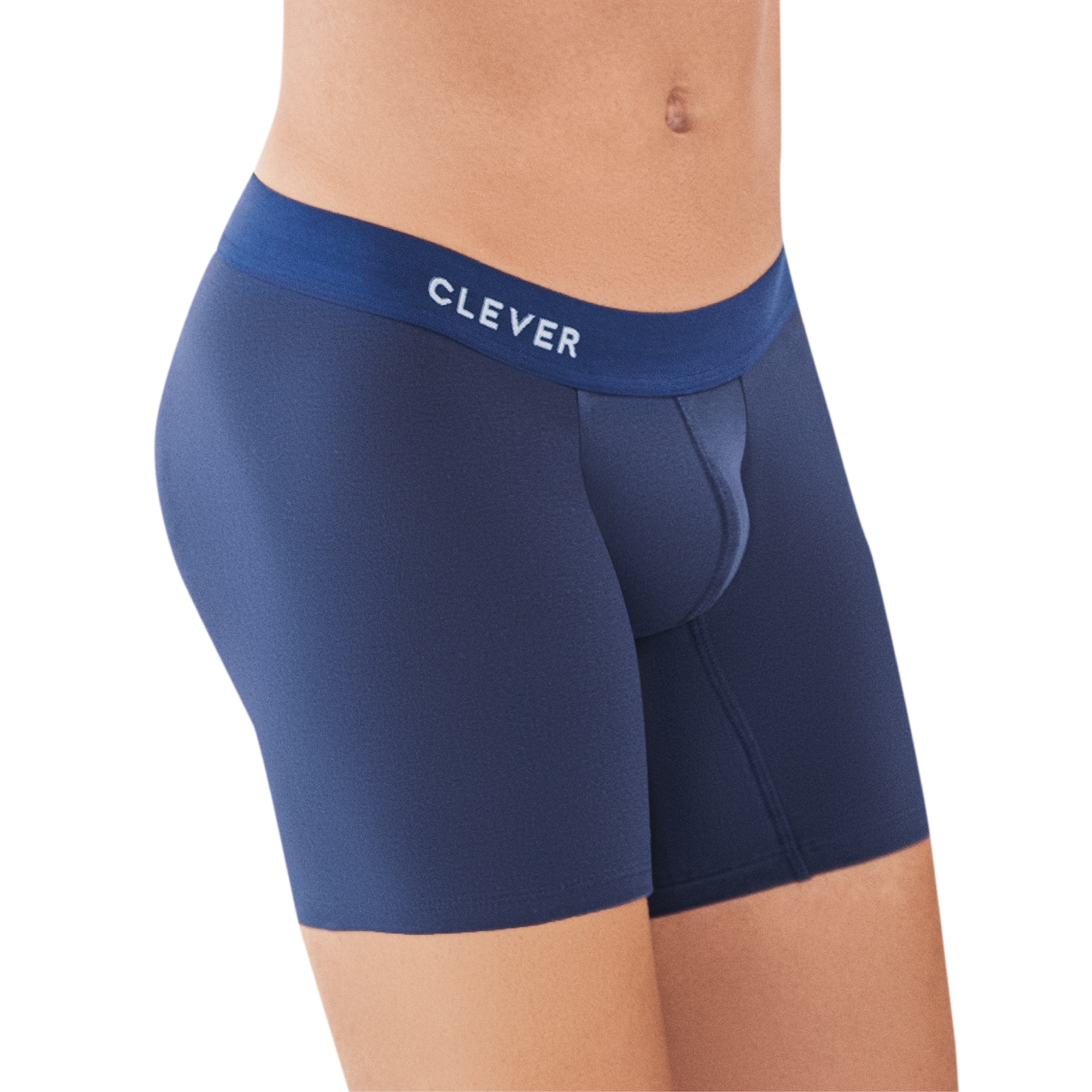 LONG BOXER SHORTS IN CARIBBEAN COTTON