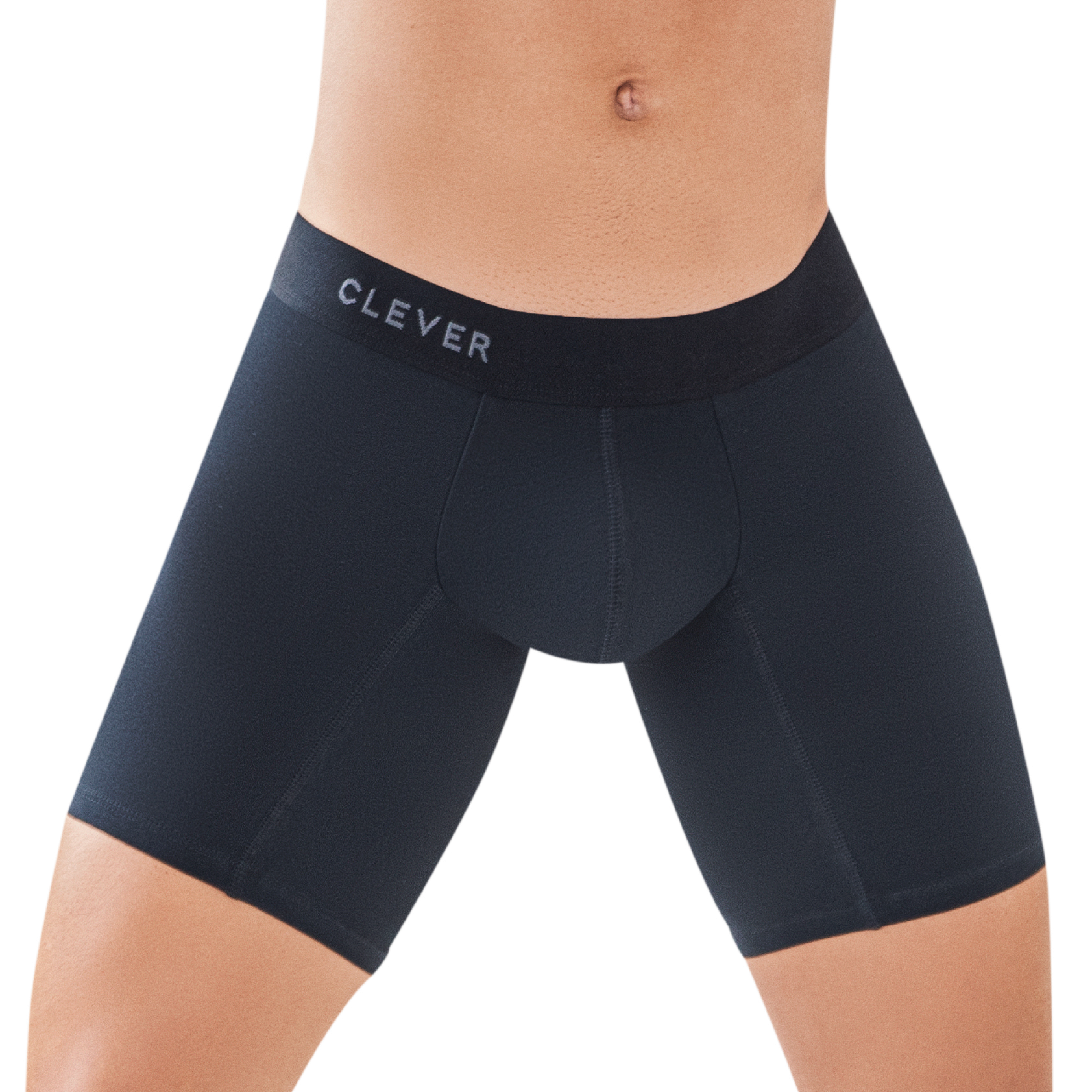 LONG BOXER SHORTS IN CARIBBEAN COTTON