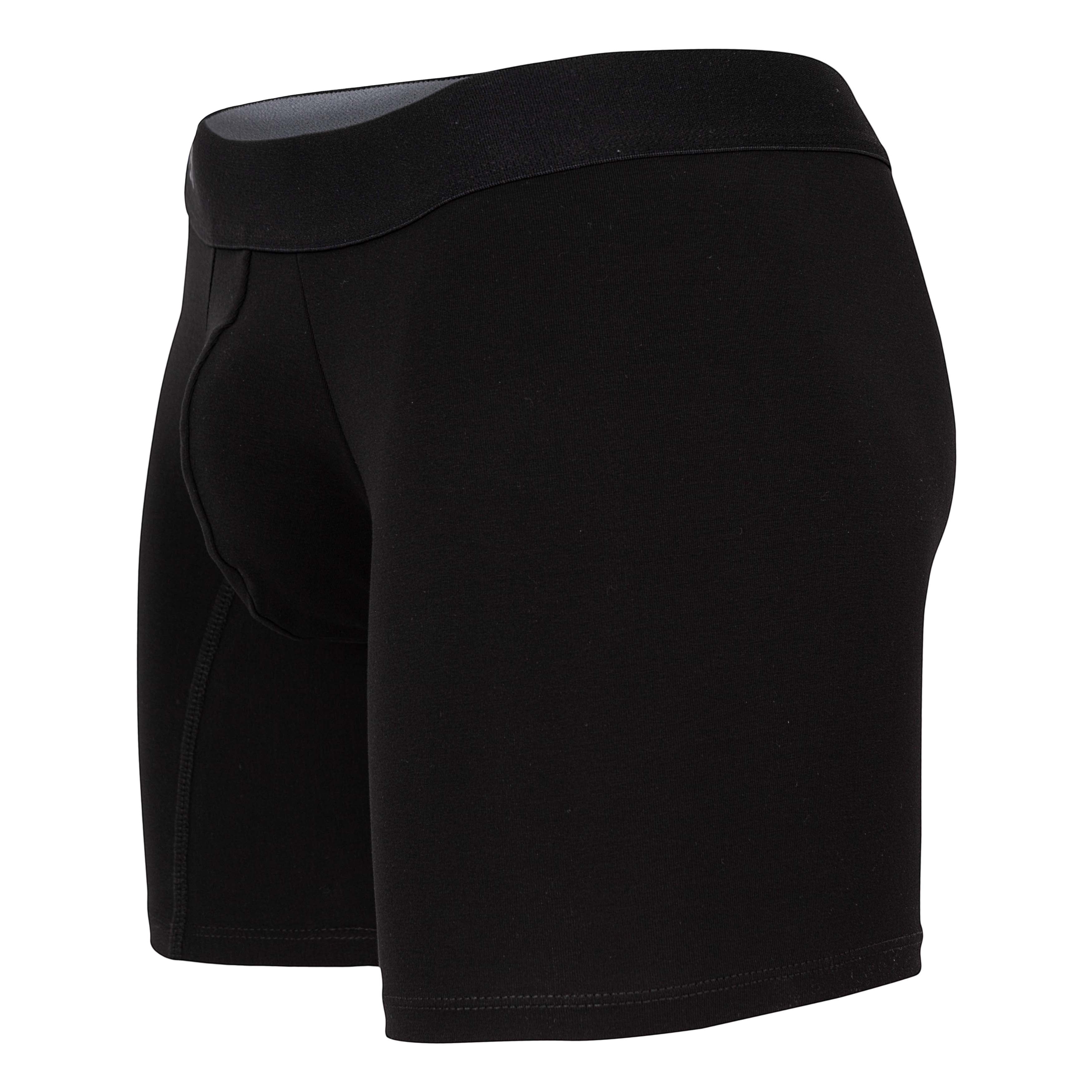 LONG BOXER SHORTS IN CARIBBEAN COTTON