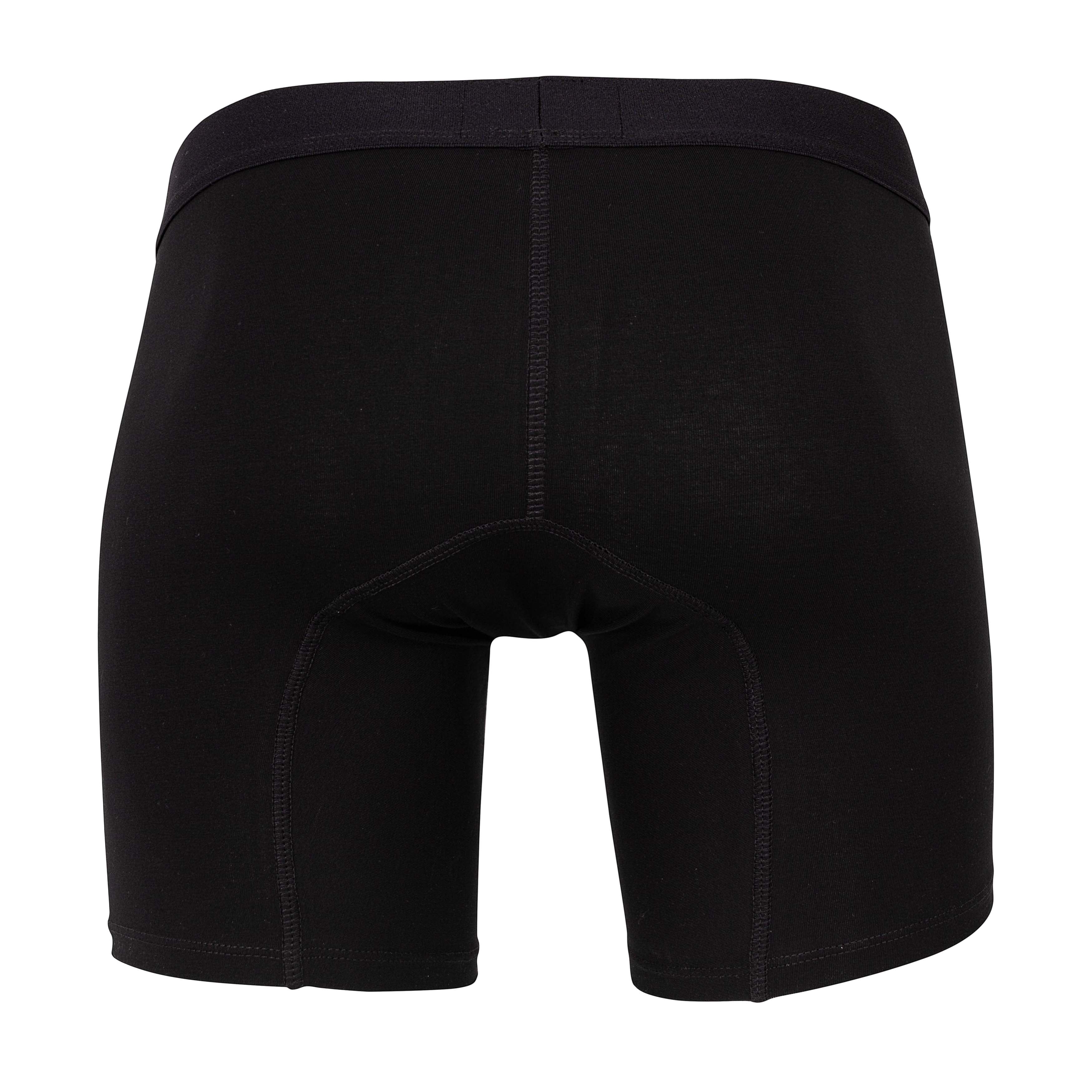 LONG BOXER SHORTS IN CARIBBEAN COTTON