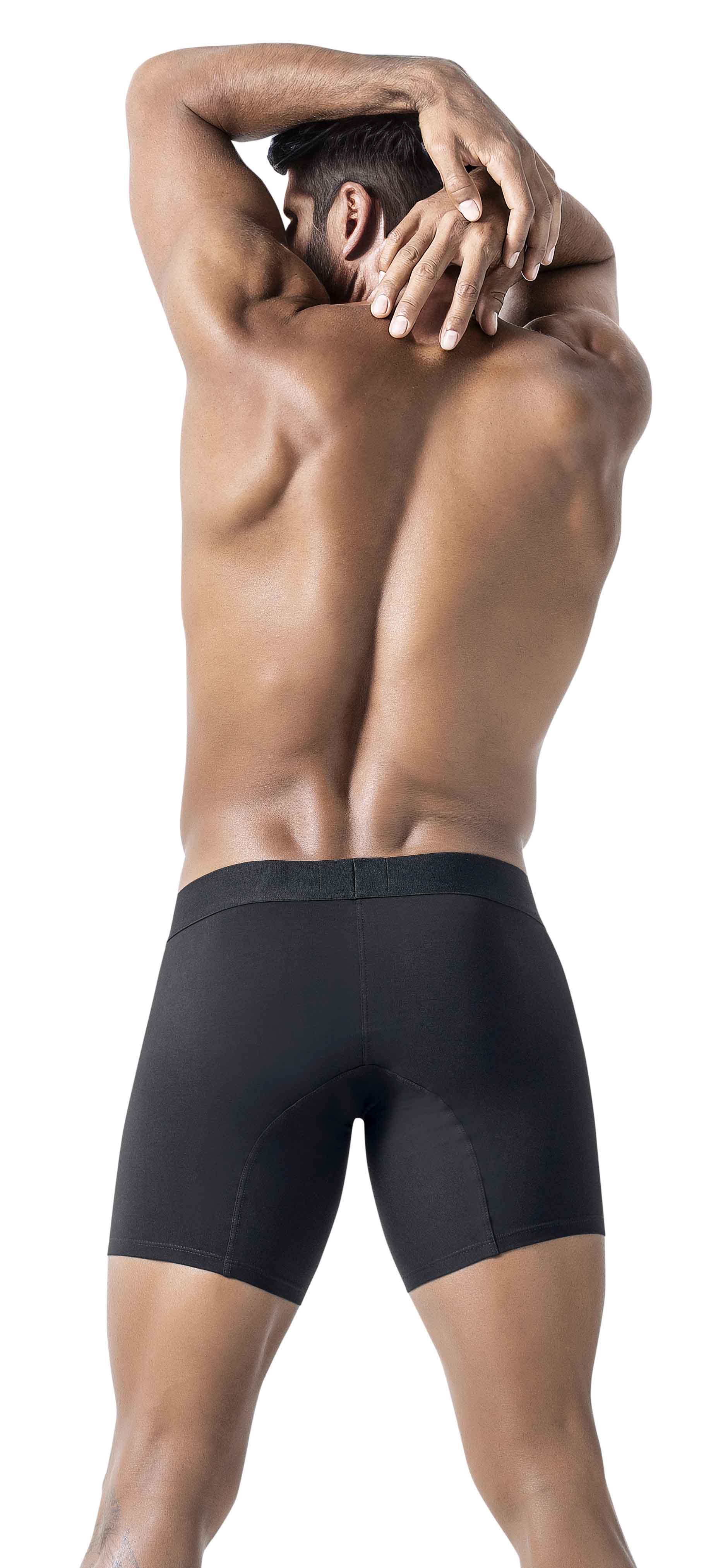 LONG BOXER SHORTS IN CARIBBEAN COTTON