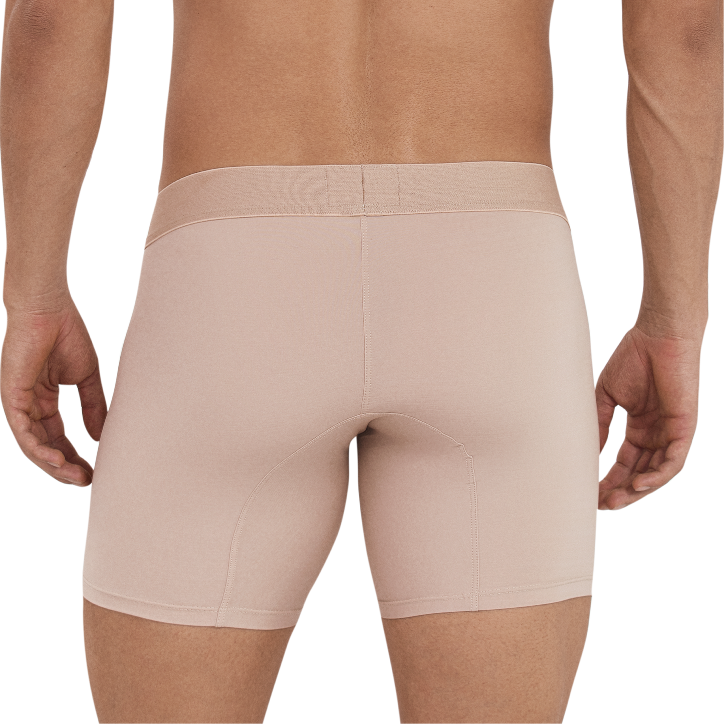 BOXER LARGO NATURA BEIGE