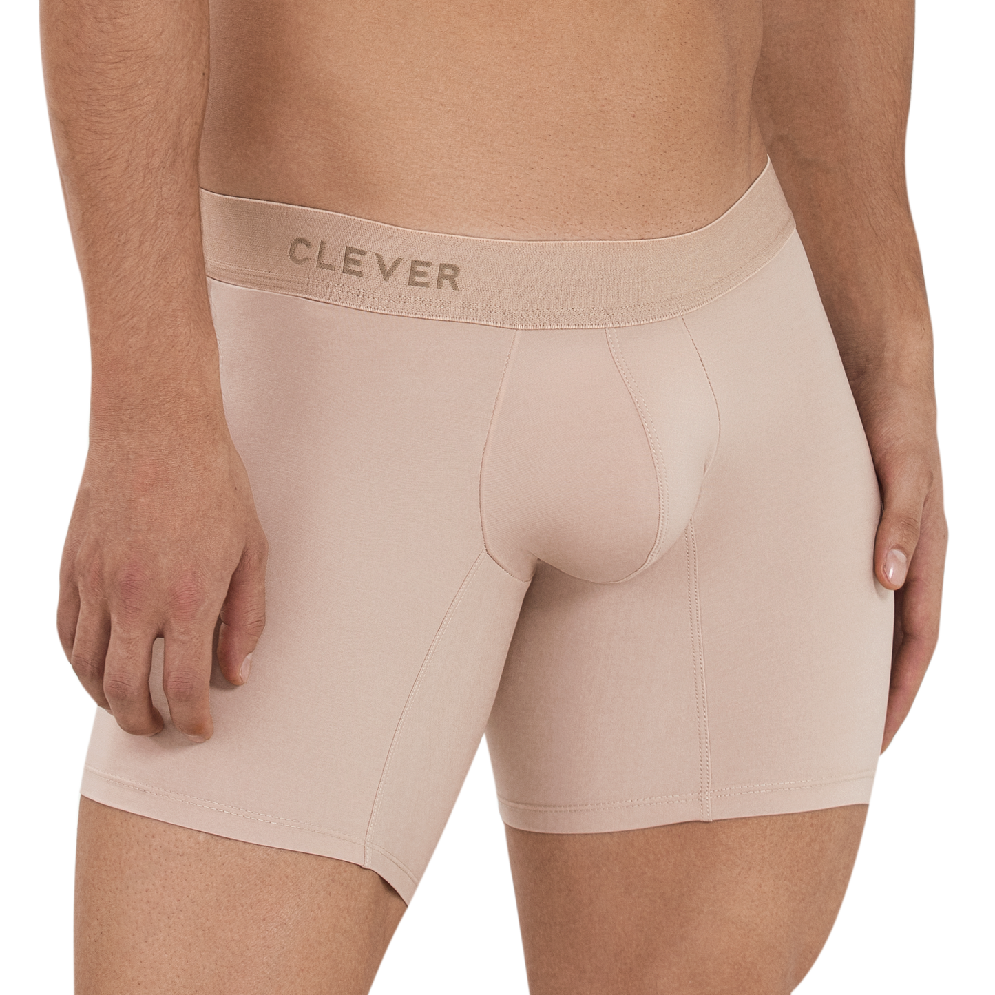 BOXER LARGO NATURA BEIGE