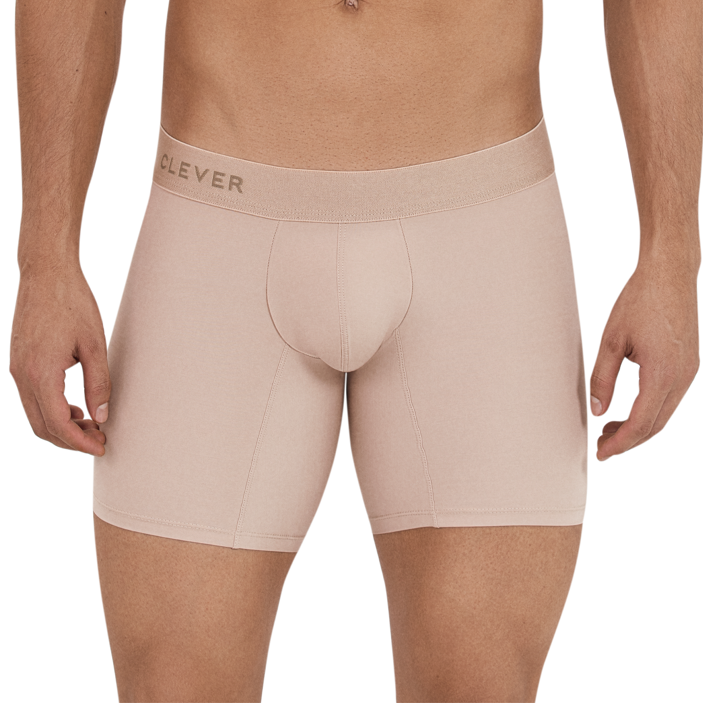 BOXER LARGO NATURA BEIGE