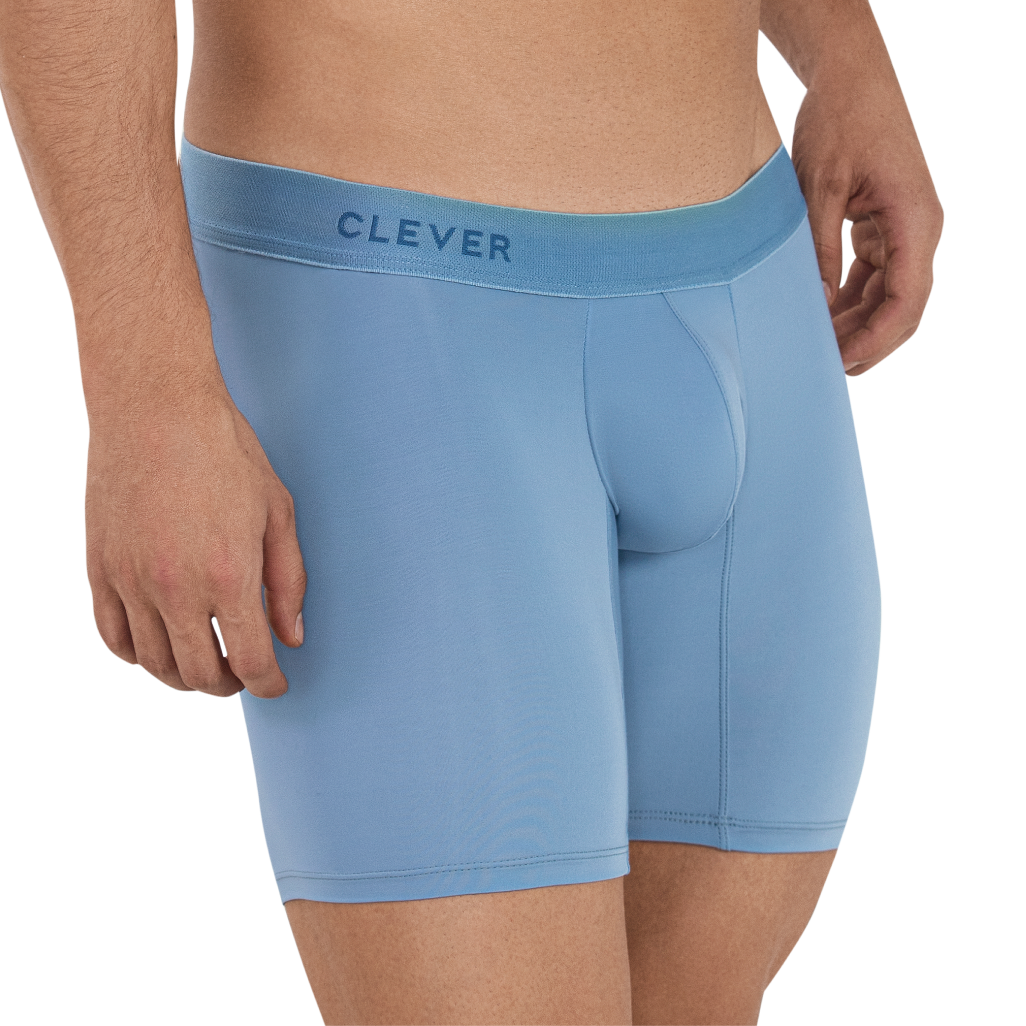 VITAL Long Boxer Shorts Blue