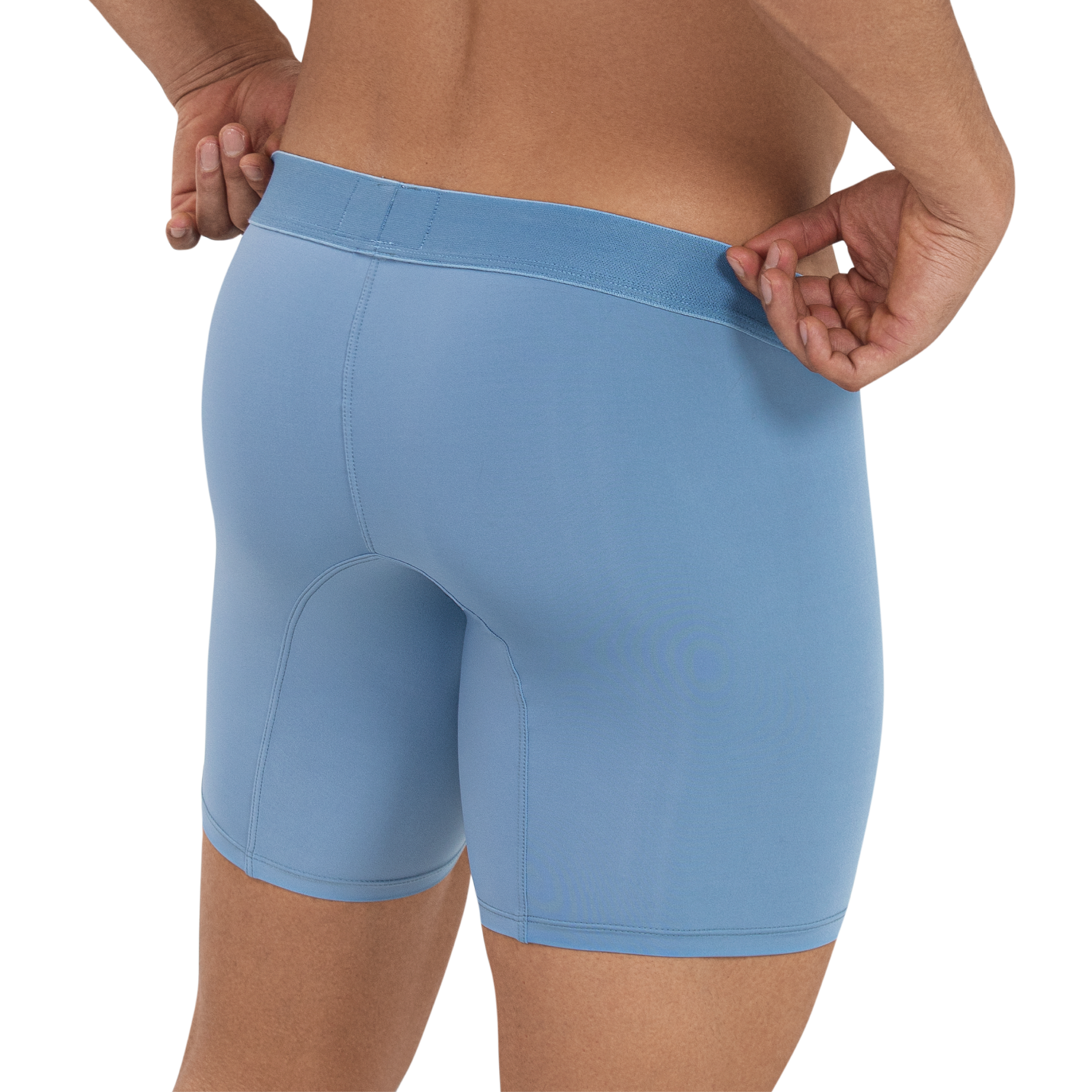 VITAL Long Boxer Shorts Blue