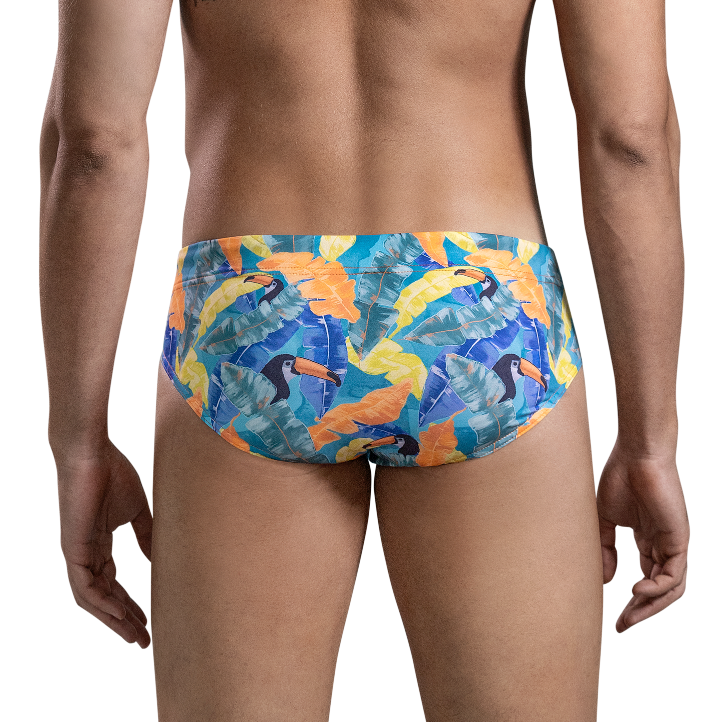 BAÑADOR BRIEF AVES AMARILLO