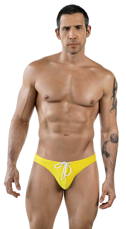 BAÑADOR BRIEF VALLARTA AMARILLO