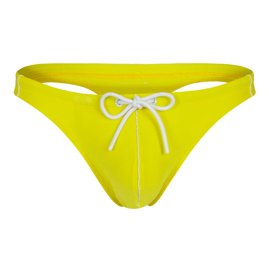 BAÑADOR TANGA VALLARTA AMARILLO
