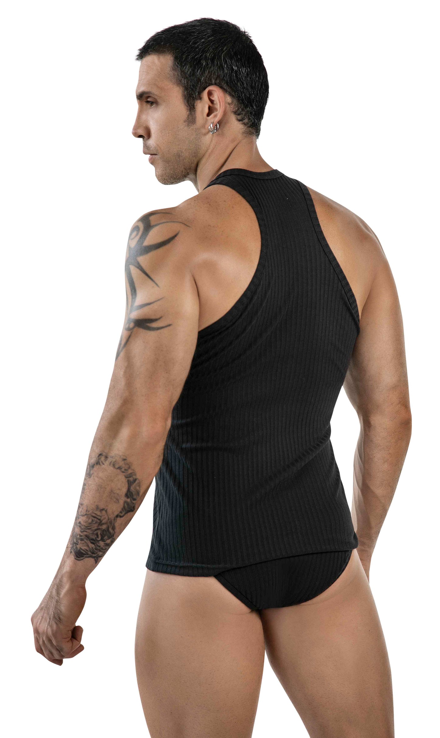 CAMISILLA MANTRA TANK-TOP NEGRA