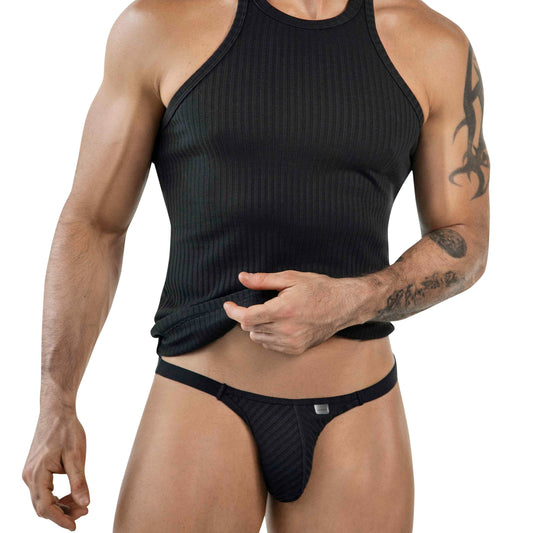 CAMISILLA MANTRA TANK-TOP NEGRA