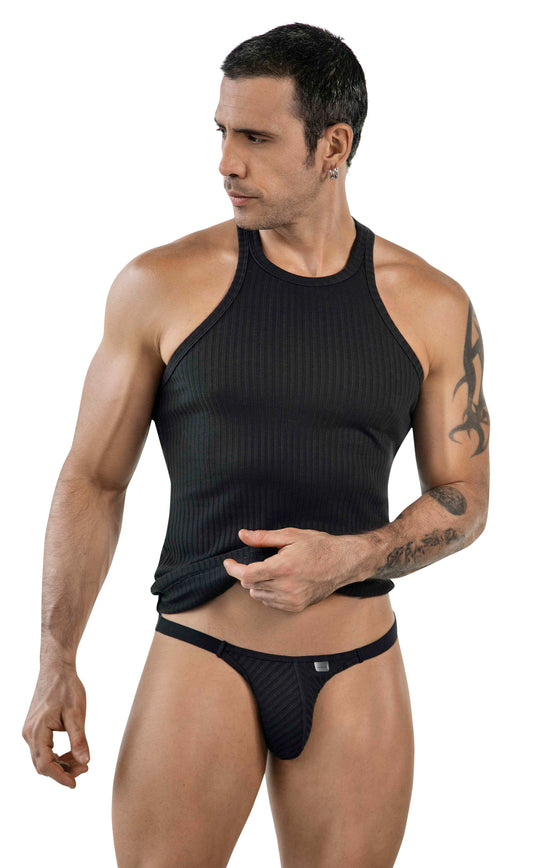 CAMISILLA MANTRA TANK-TOP NEGRA