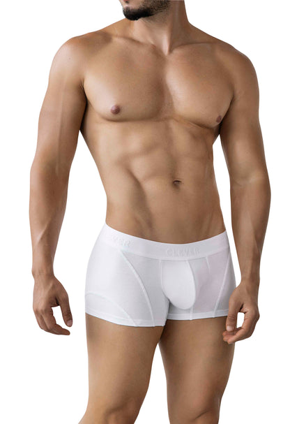 BOXER CORTO EN ALGODÓN INSTINTO TRUNKS BLANCO