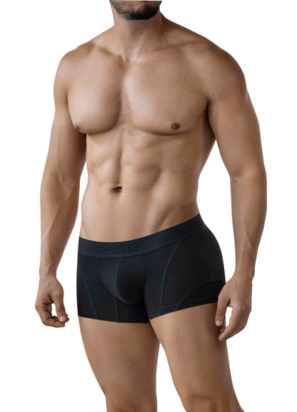 BOXER CORTO EN ALGODÓN INSTINTO TRUNKS NEGRO