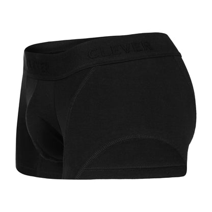 BOXER CORTO EN ALGODÓN INSTINTO TRUNKS NEGRO