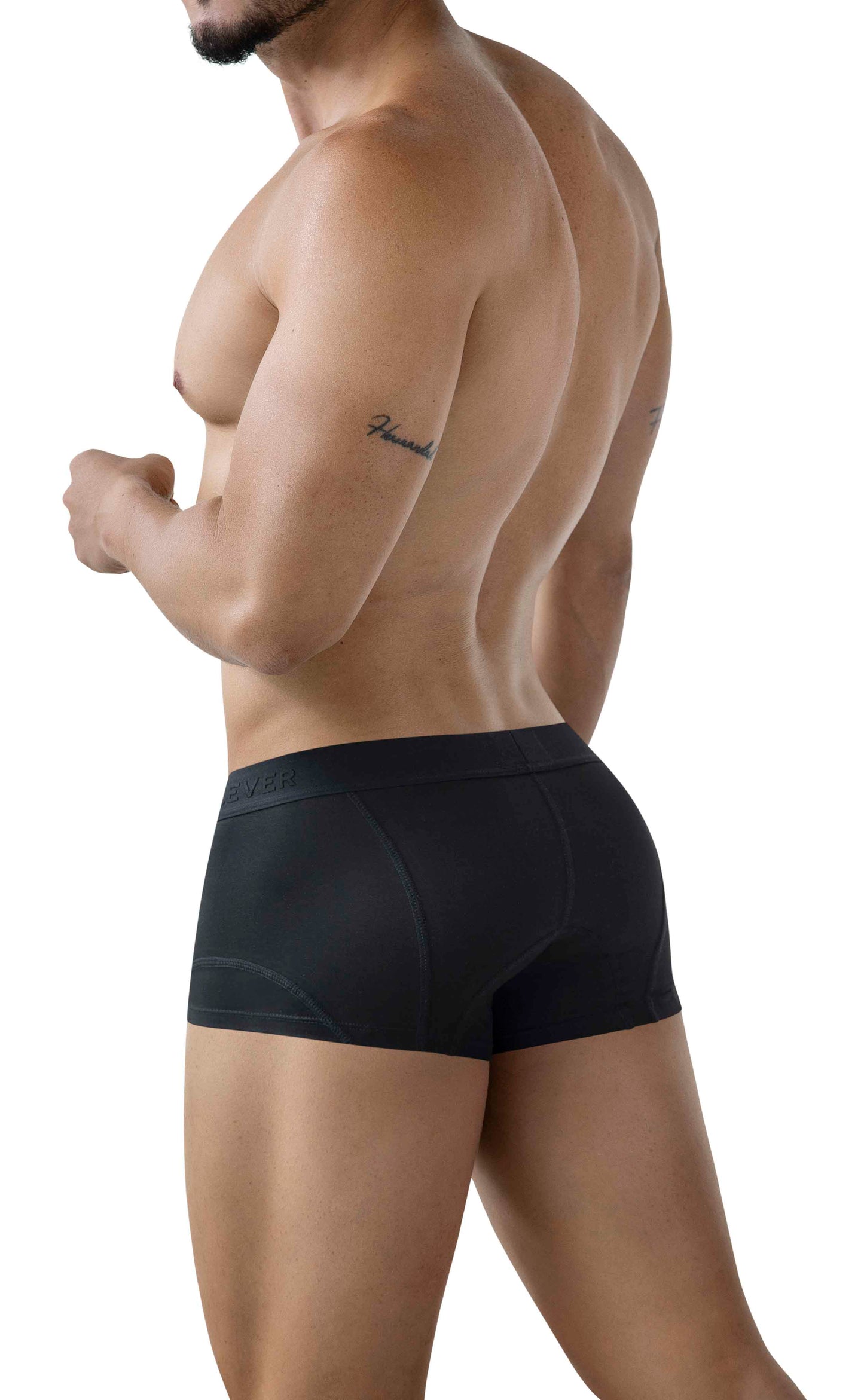 BOXER CORTO EN ALGODÓN INSTINTO TRUNKS NEGRO