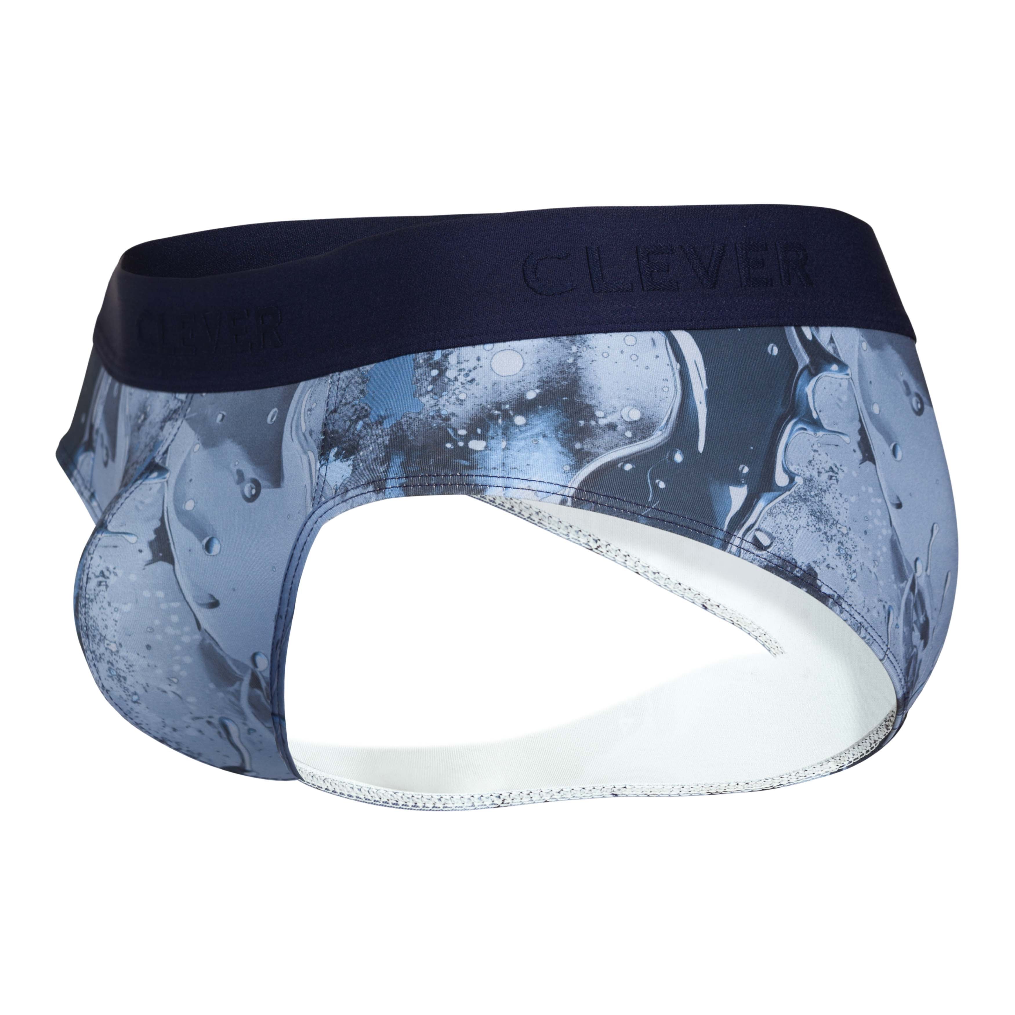 BRIEFS LATINO GAUL PRINTED BLUE