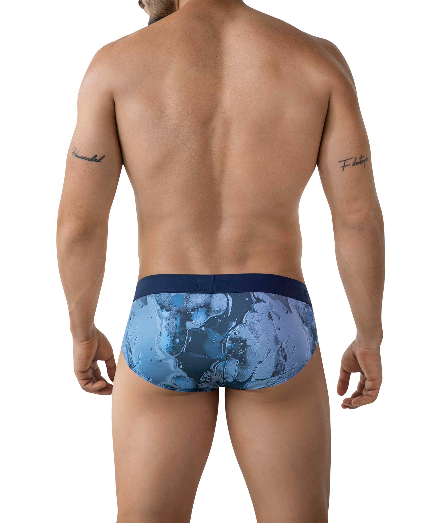 BRIEF LATINO GALIA ESTAMPADO AZUL