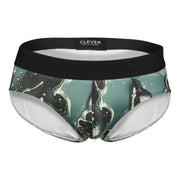 LATINO GALIA PRINTED GREEN BRIEFS