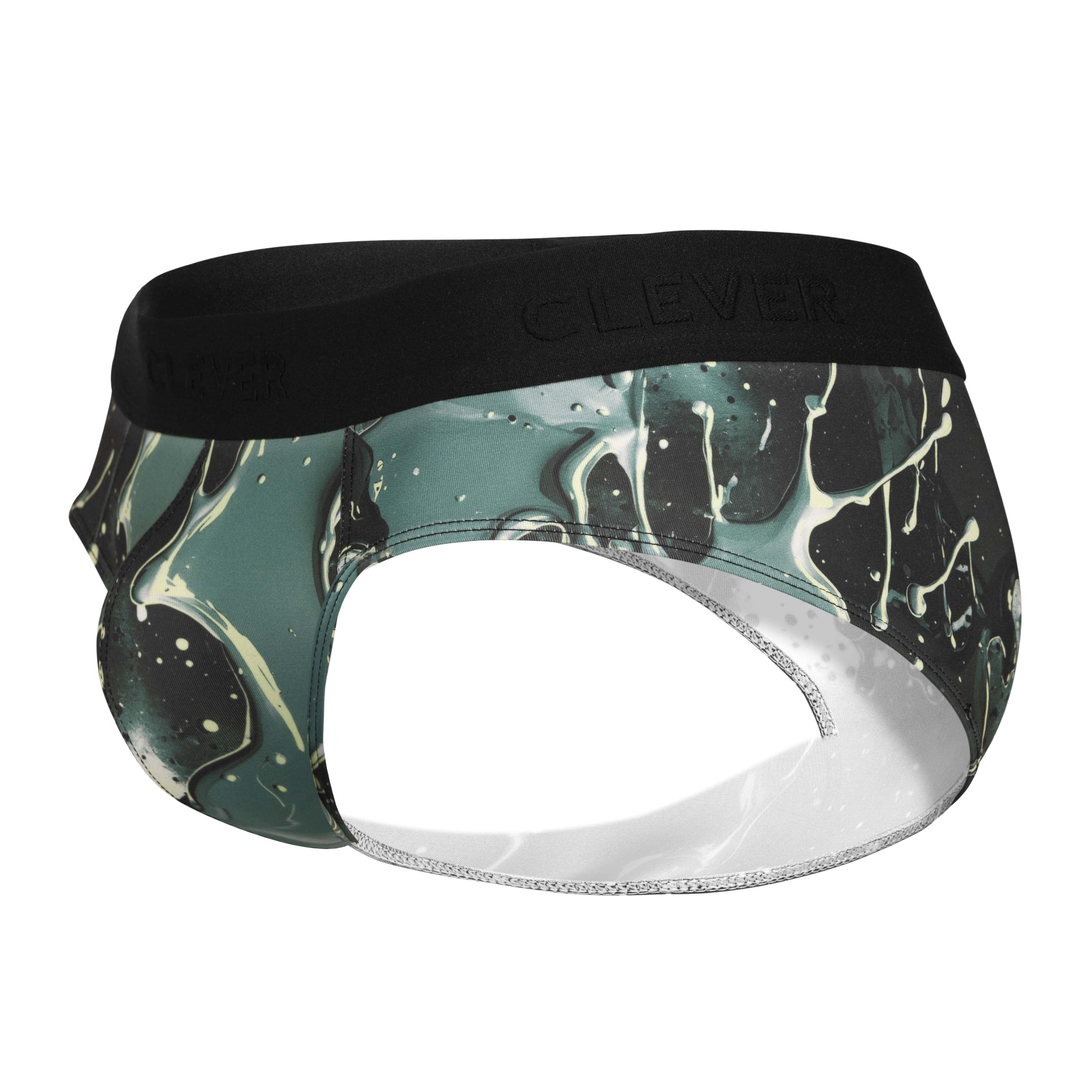 LATINO GALIA PRINTED GREEN BRIEFS