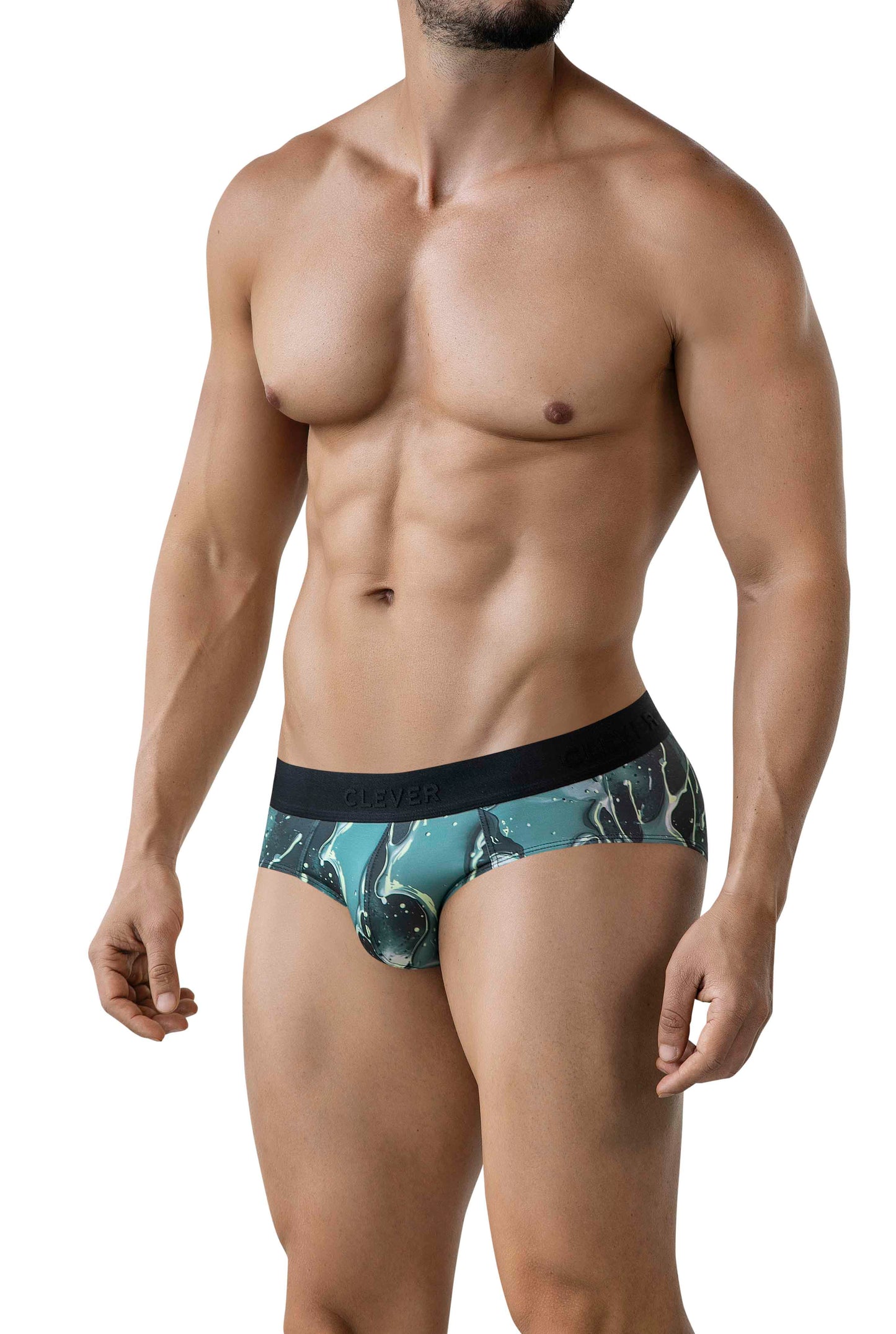 BRIEF LATINO GALIA ESTAMPADO VERDE