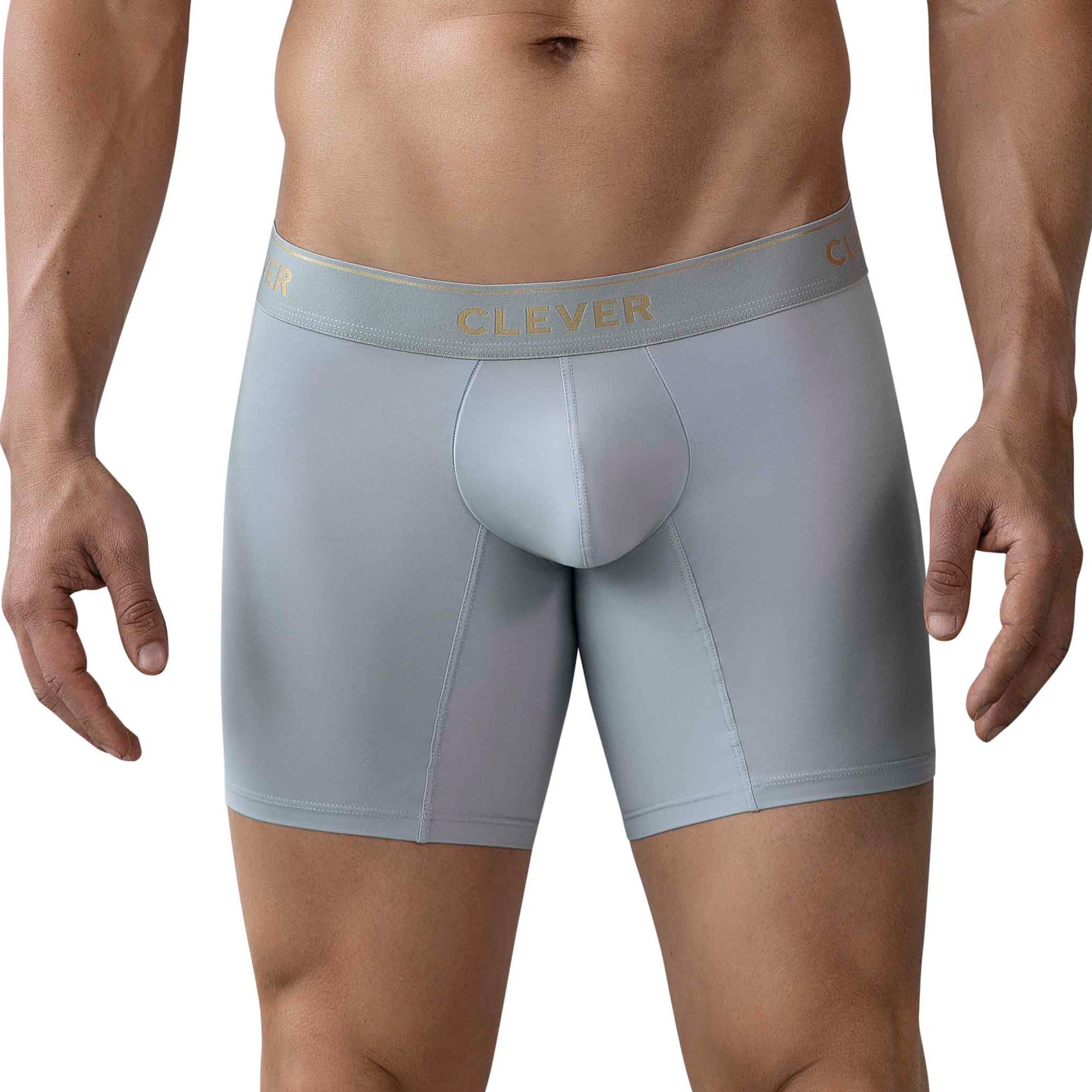 GREY VALLADOLID LONG BOXER BRIEFS