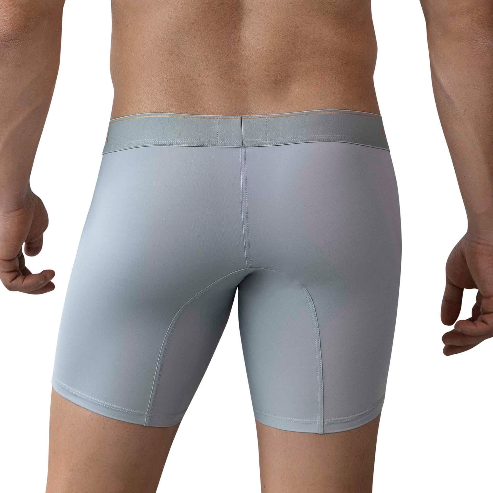 GREY VALLADOLID LONG BOXER BRIEFS