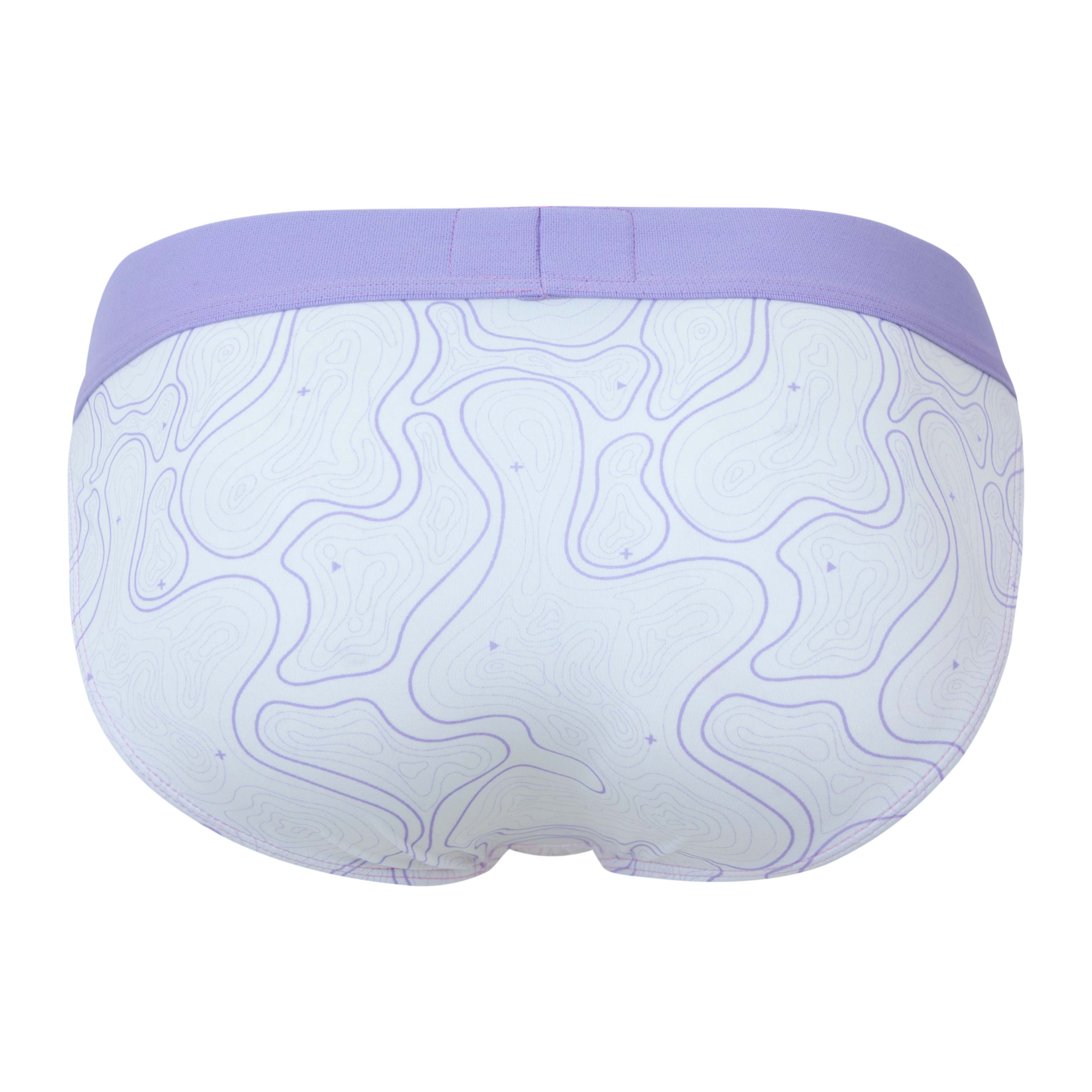 BRIEF MAZE LILA