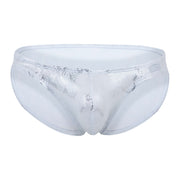 PRINTED LATIN BRIEF DIAMOND SILVER