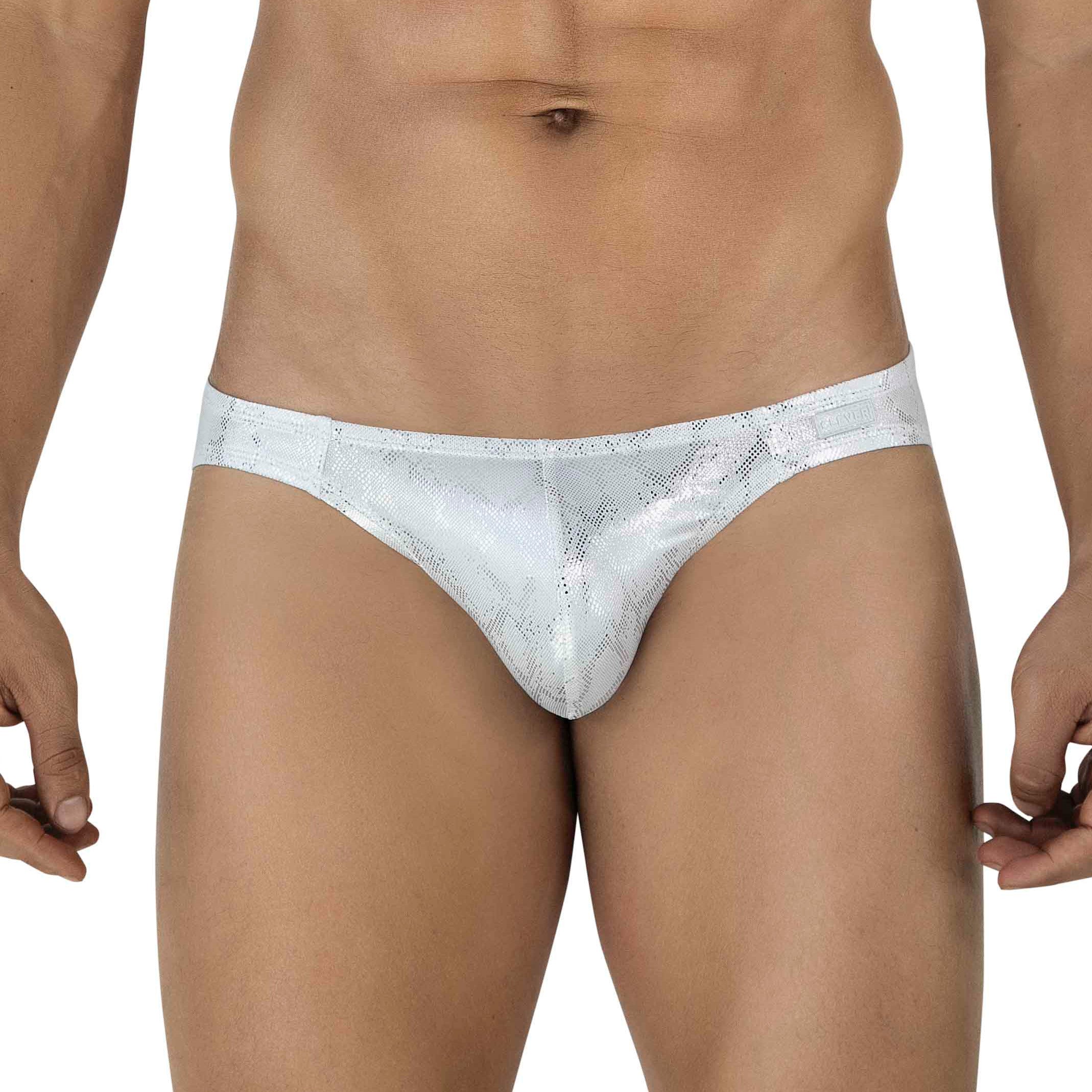 PRINTED LATIN BRIEF DIAMOND SILVER