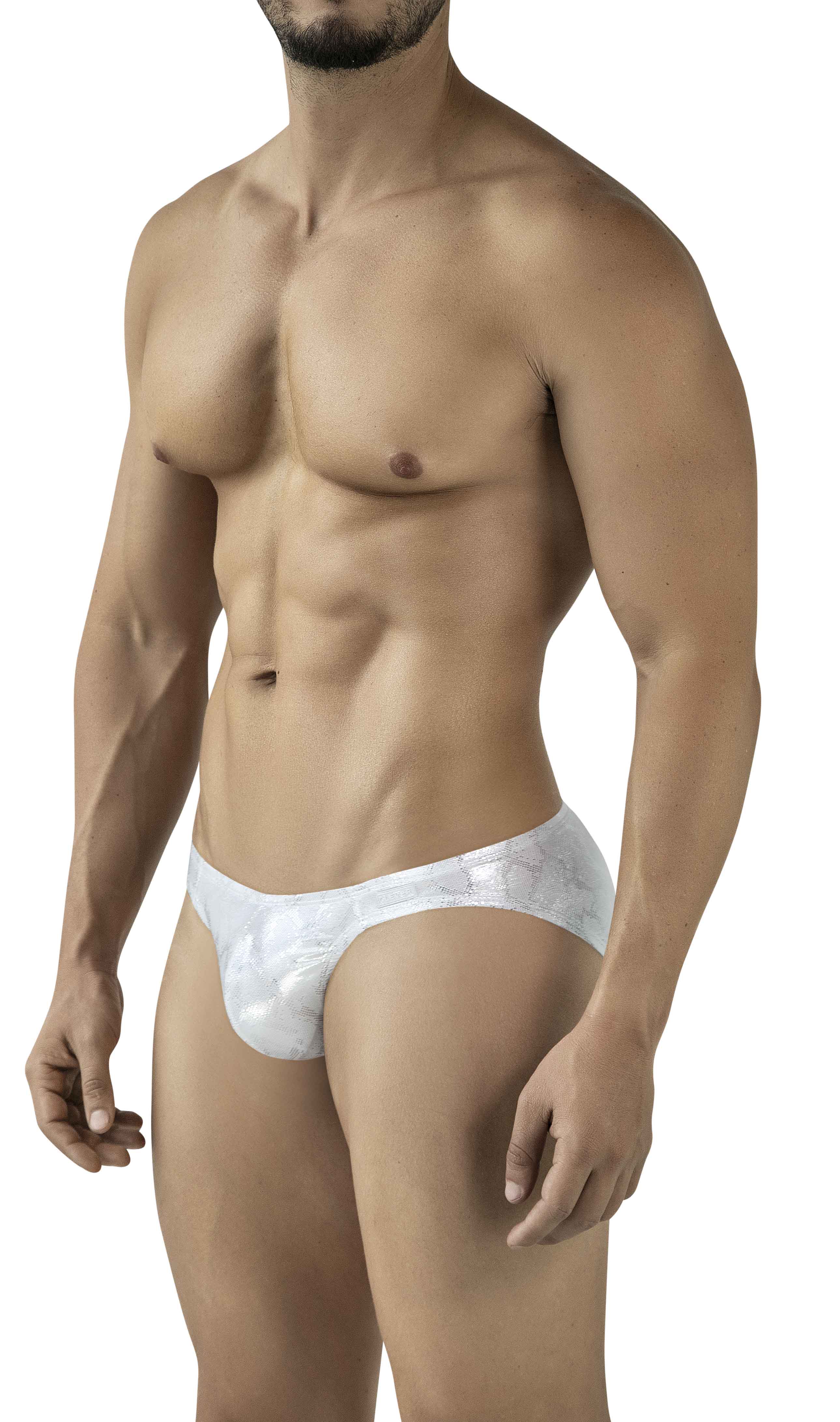PRINTED LATIN BRIEF DIAMOND SILVER