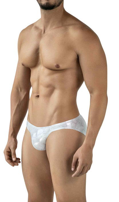BRIEF LATINO ESTAMPADO DIAMOND SILVER