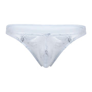 SILVER DIAMOND THONG