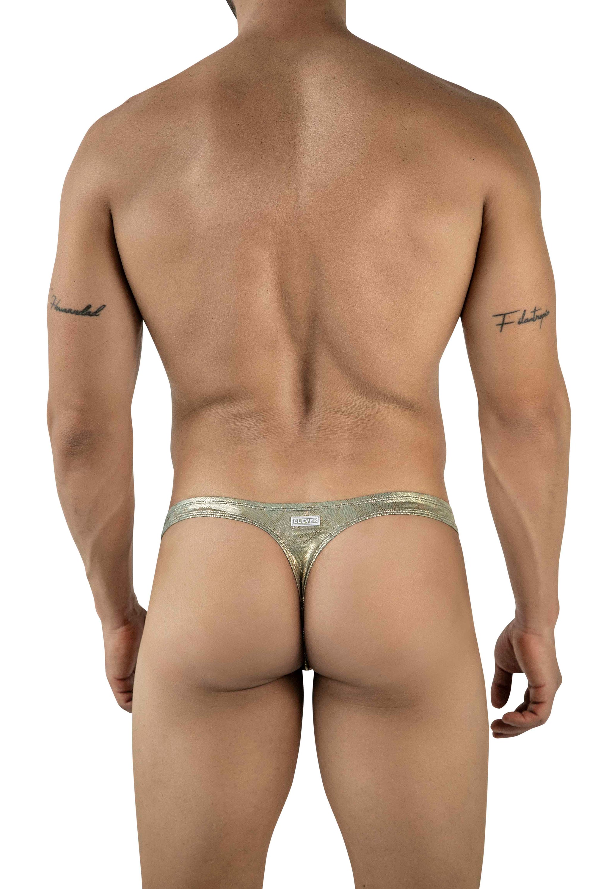 TANGA DIAMOND DORADO