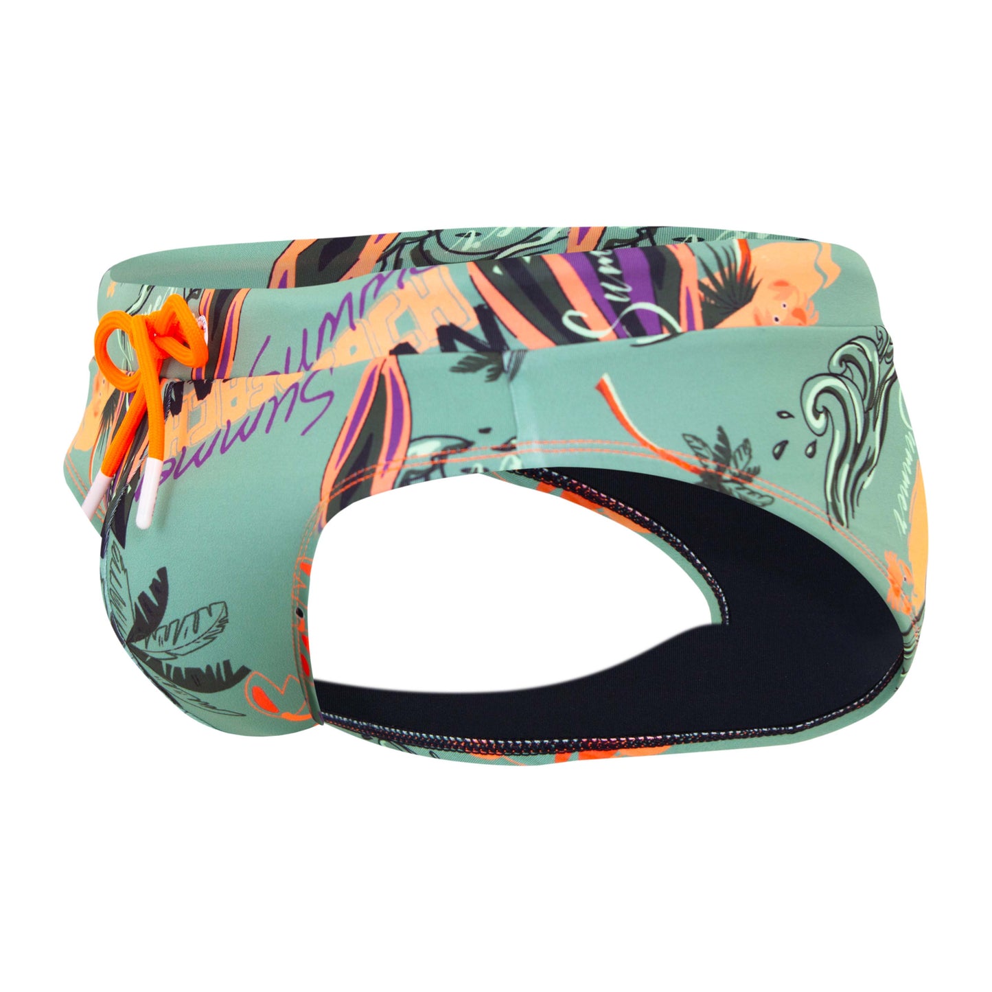 BAÑADOR BRIEF SURFING VERDE