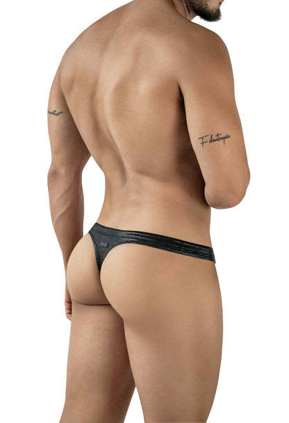 BAÑADOR TANGA GORGONA NEGRO