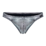 BLACK SPARKLE THONG