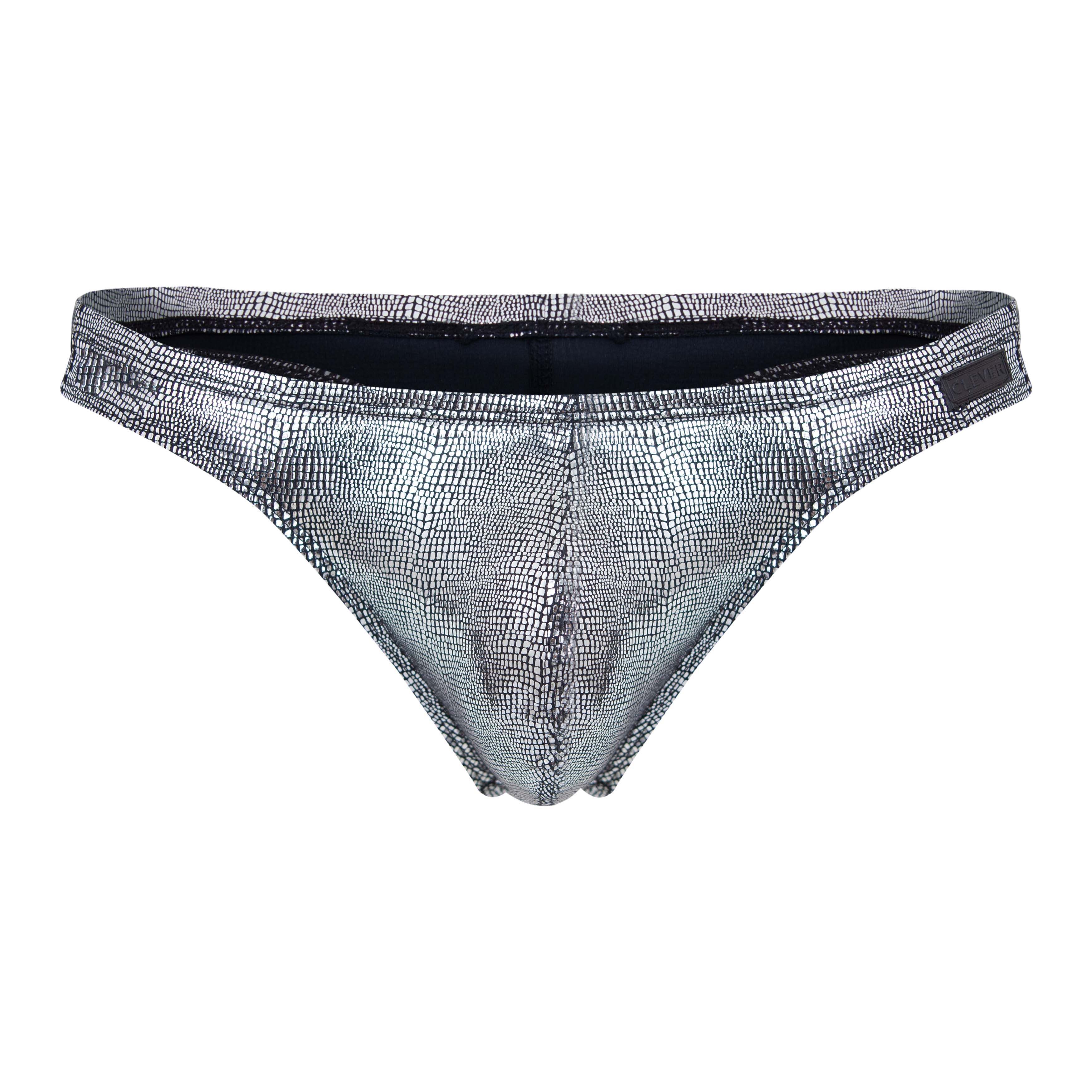 BLACK SPARKLE THONG