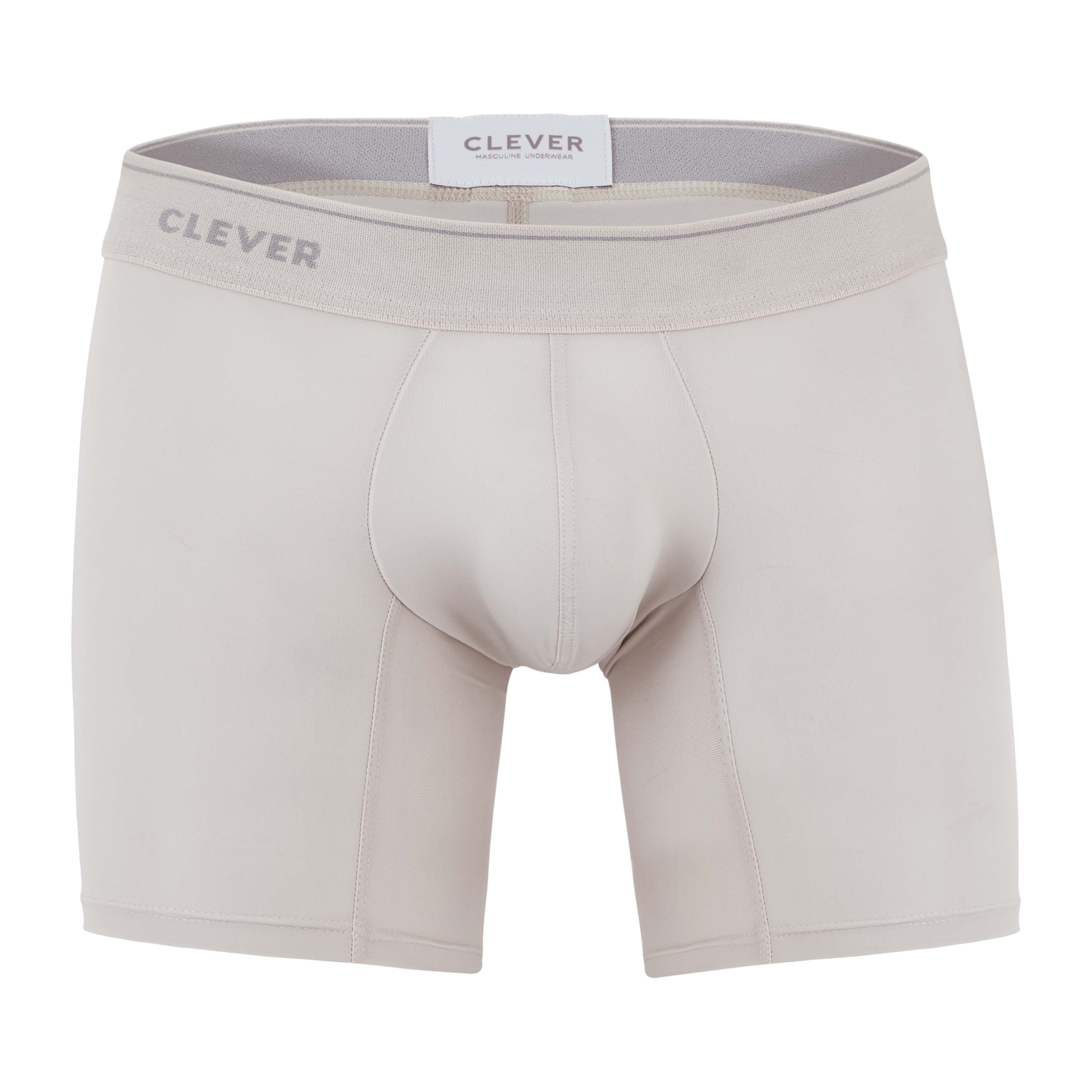 ATHENA LONG BOXER SHORTS BEIGE