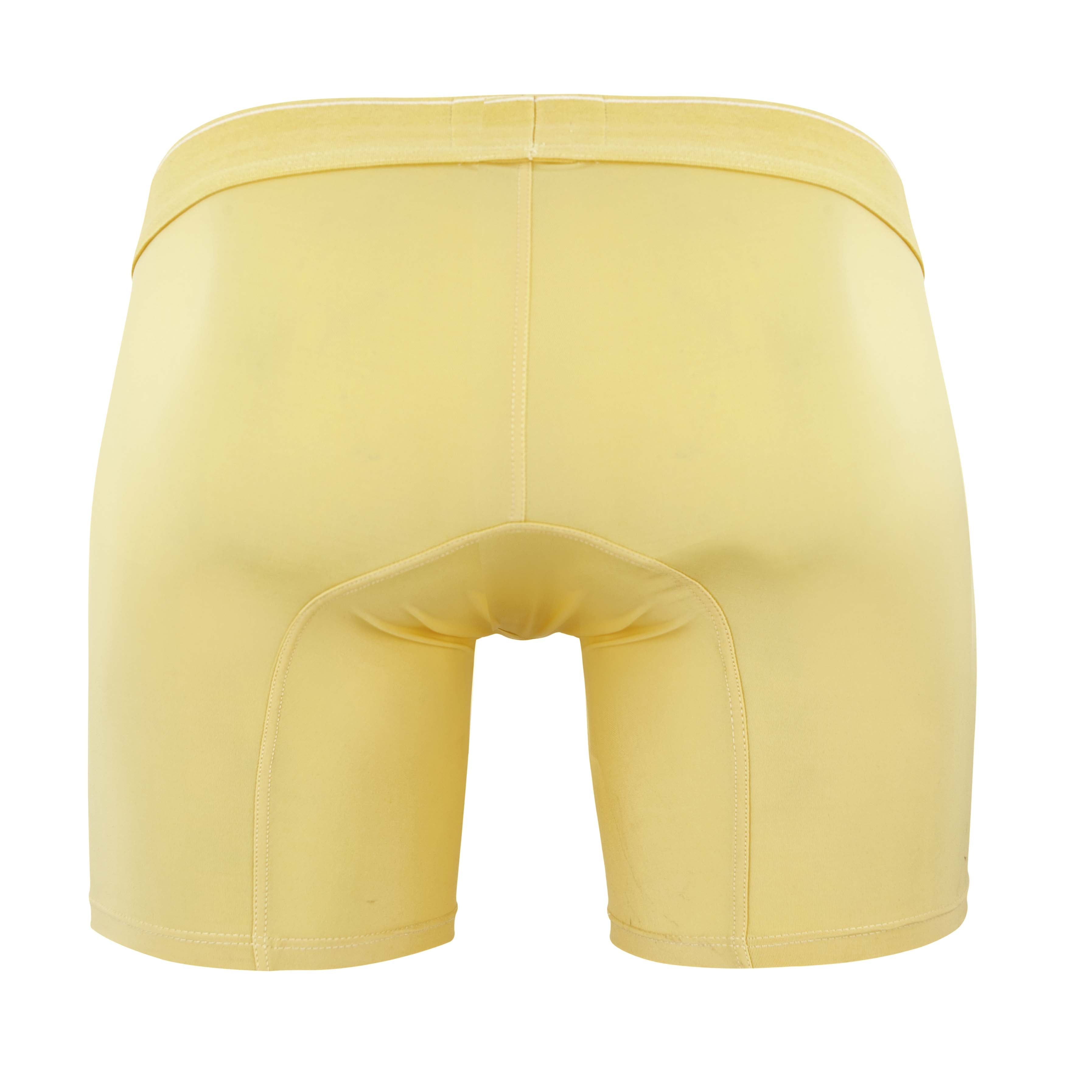 ATHENA LONG BOXER SHORTS YELLOW