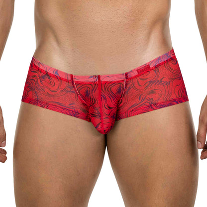 BOXER LATINO CALIPSO TRANSPARECIA ESTAMPADO
