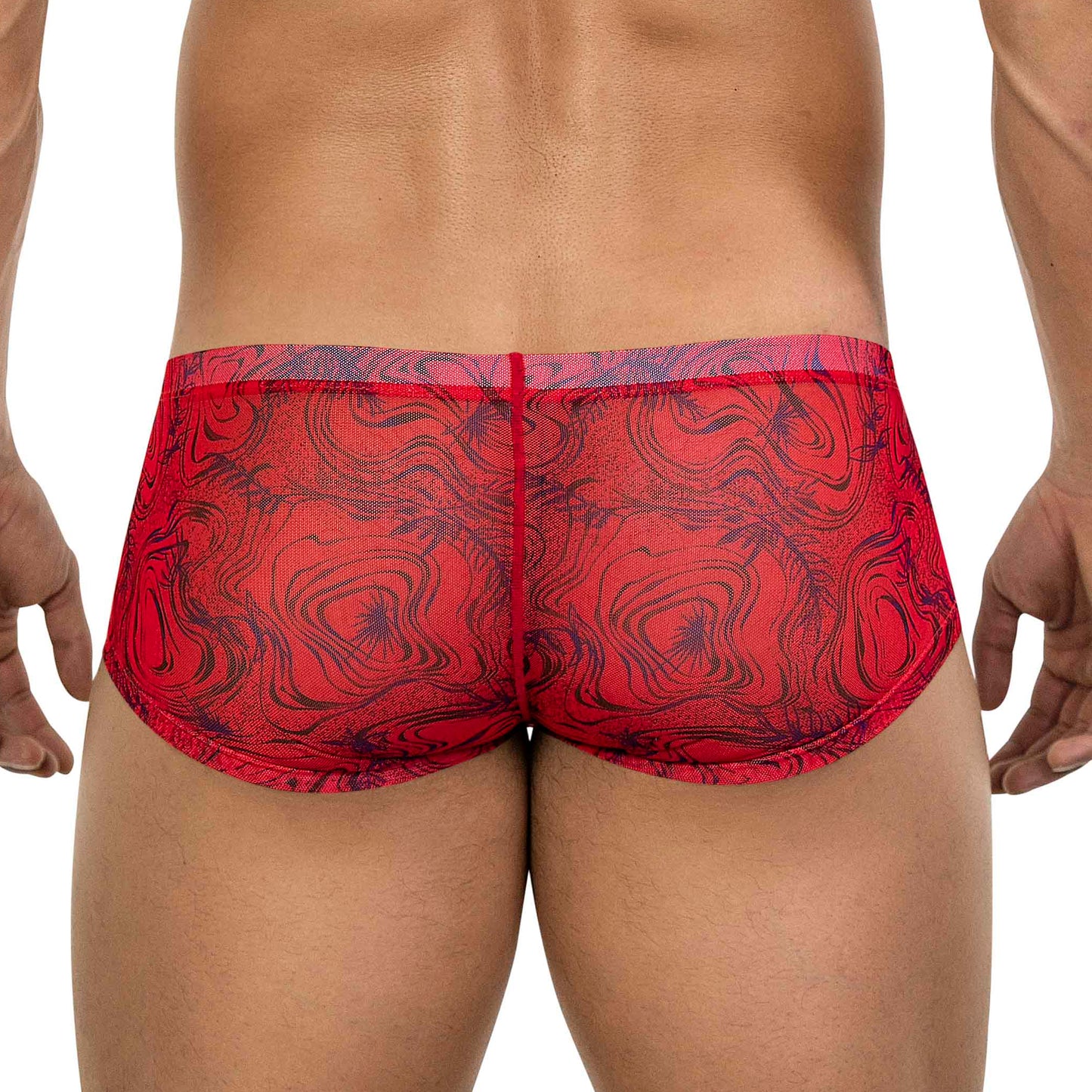 BOXER LATINO CALIPSO TRANSPARECIA ESTAMPADO