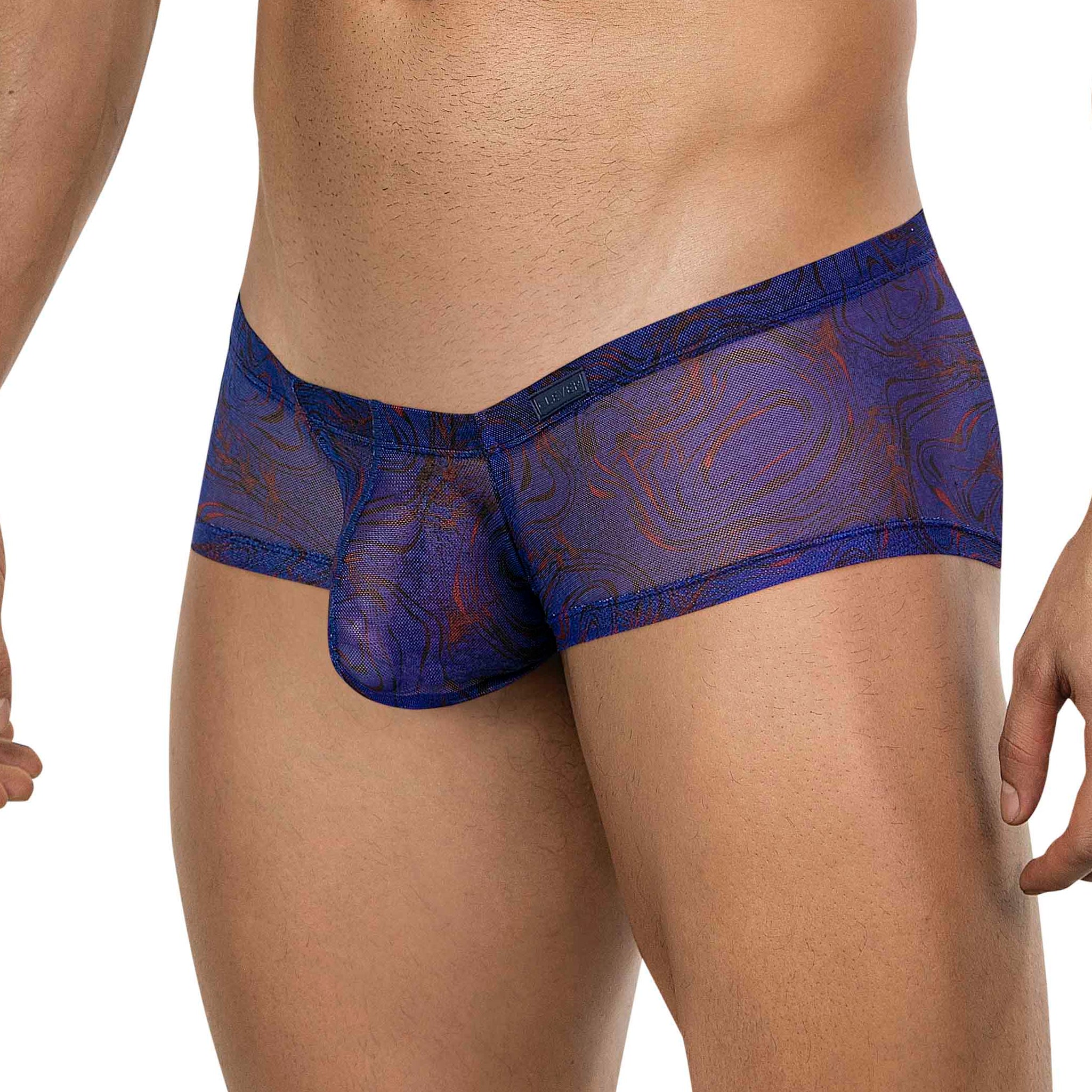 BOXER LATINO CALIPSO TRANSPARECIA ESTAMPADO