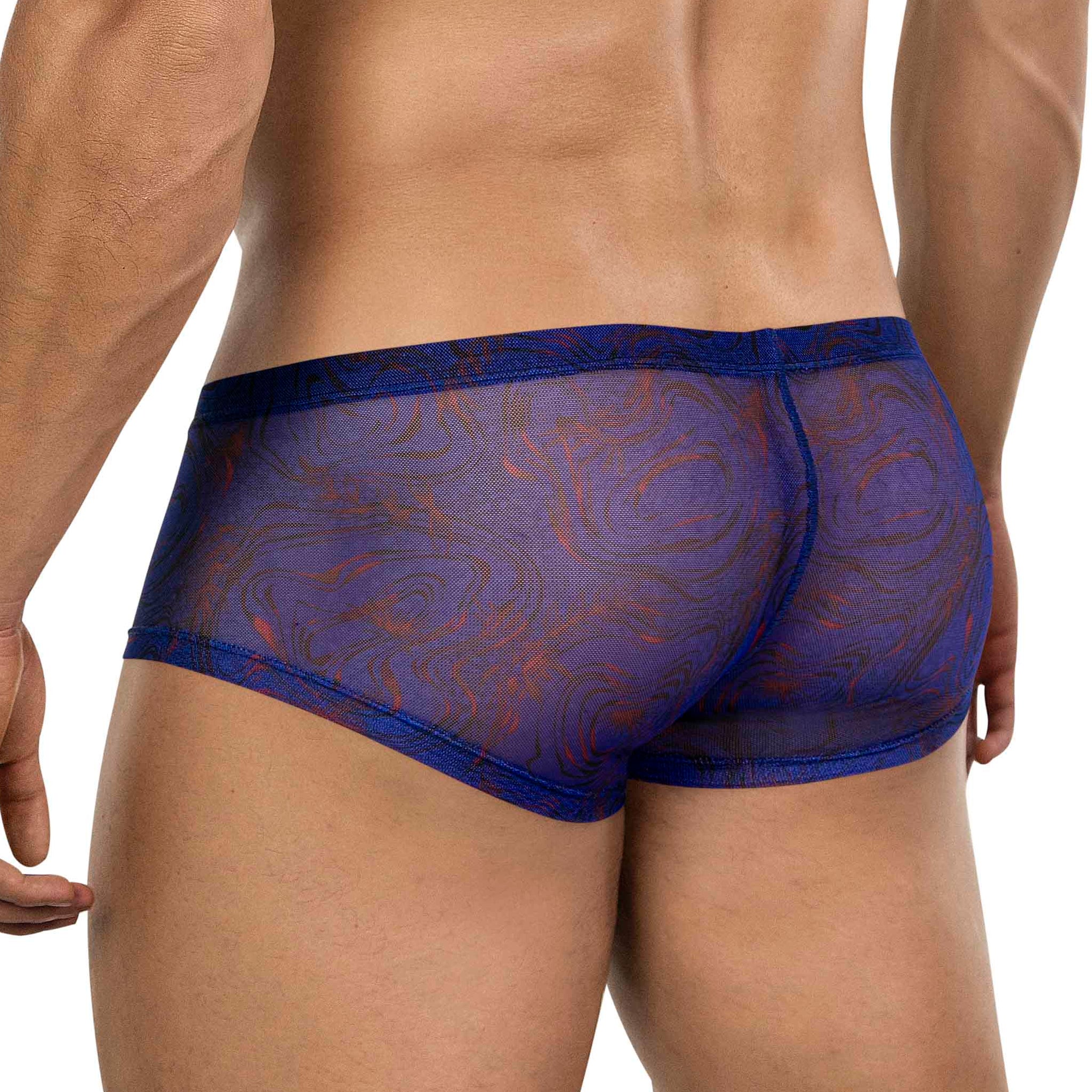 BOXER LATINO CALIPSO TRANSPARECIA ESTAMPADO