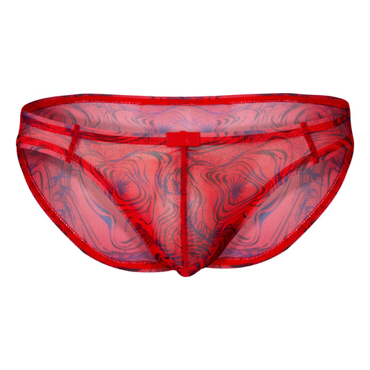 BRIEF LATINO CALIPSO TRANSPARENTE ESTAMPADO