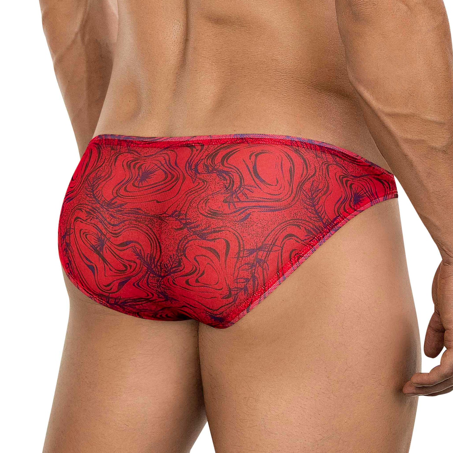 BRIEF LATINO CALIPSO TRANSPARENTE ESTAMPADO
